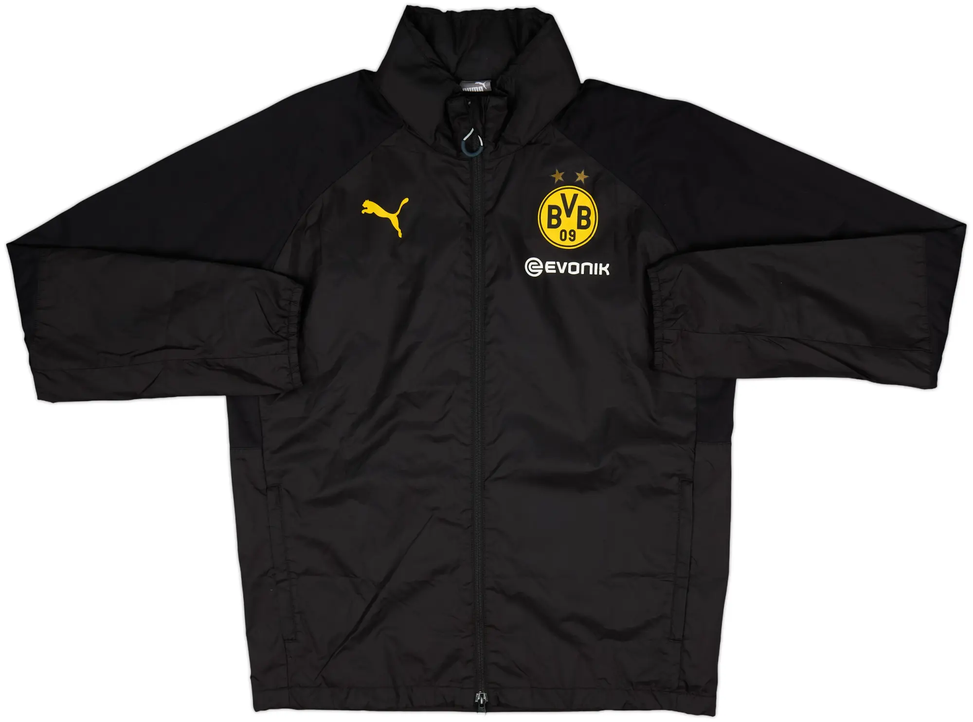2017-18 Borussia Dortmund Puma Rain Jacket - 8/10 - (L)