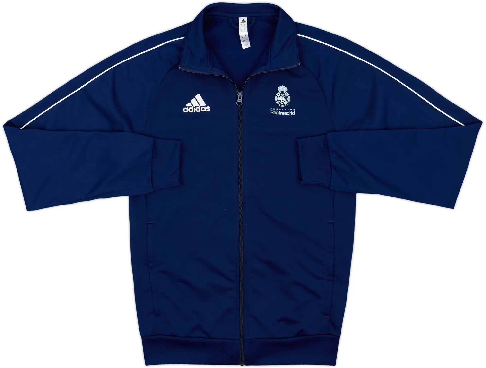 2019-20 Real Madrid adidas CL Track Jacket - 8/10 - (S)