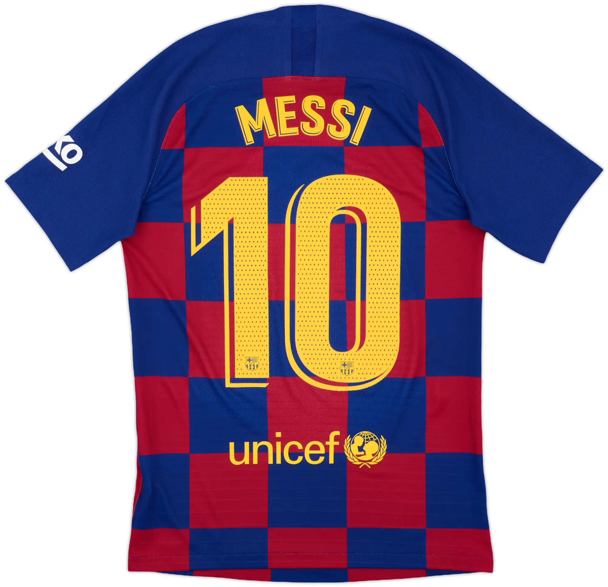 2019-20 Barcelona Authentic Home Shirt Messi #10 - 8/10 - (S)