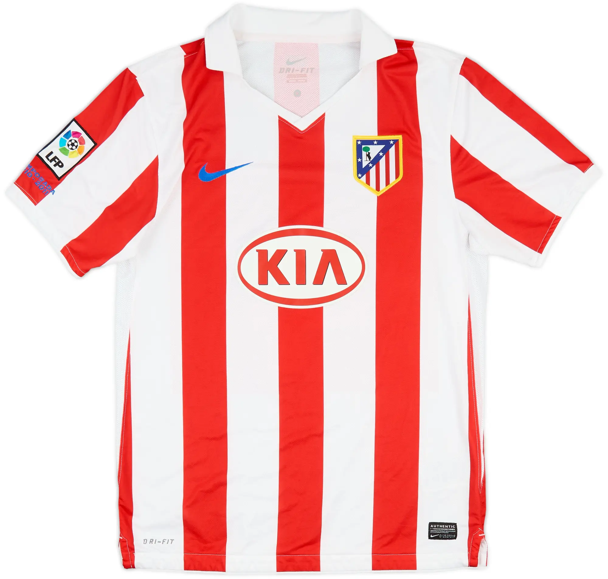 Nike Atlético Madrid Mens SS Home Shirt 2010/11