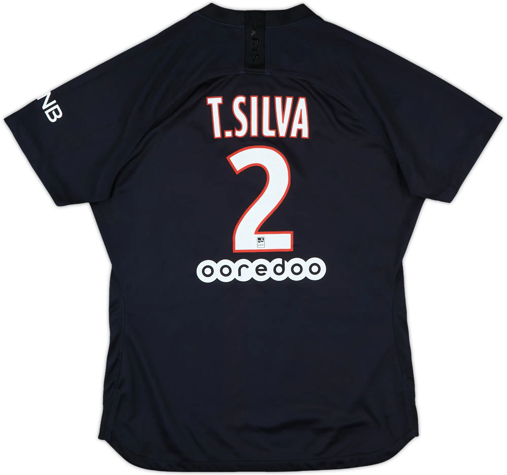 2014-15 Paris Saint-Germain Home Shirt T.Silva #2 - 10/10 - (Women's L)
