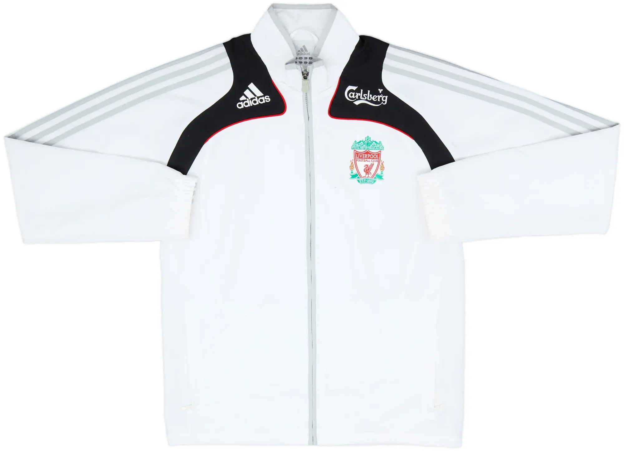 2008-09 Liverpool adidas Track Jacket - 8/10 - (S/M)