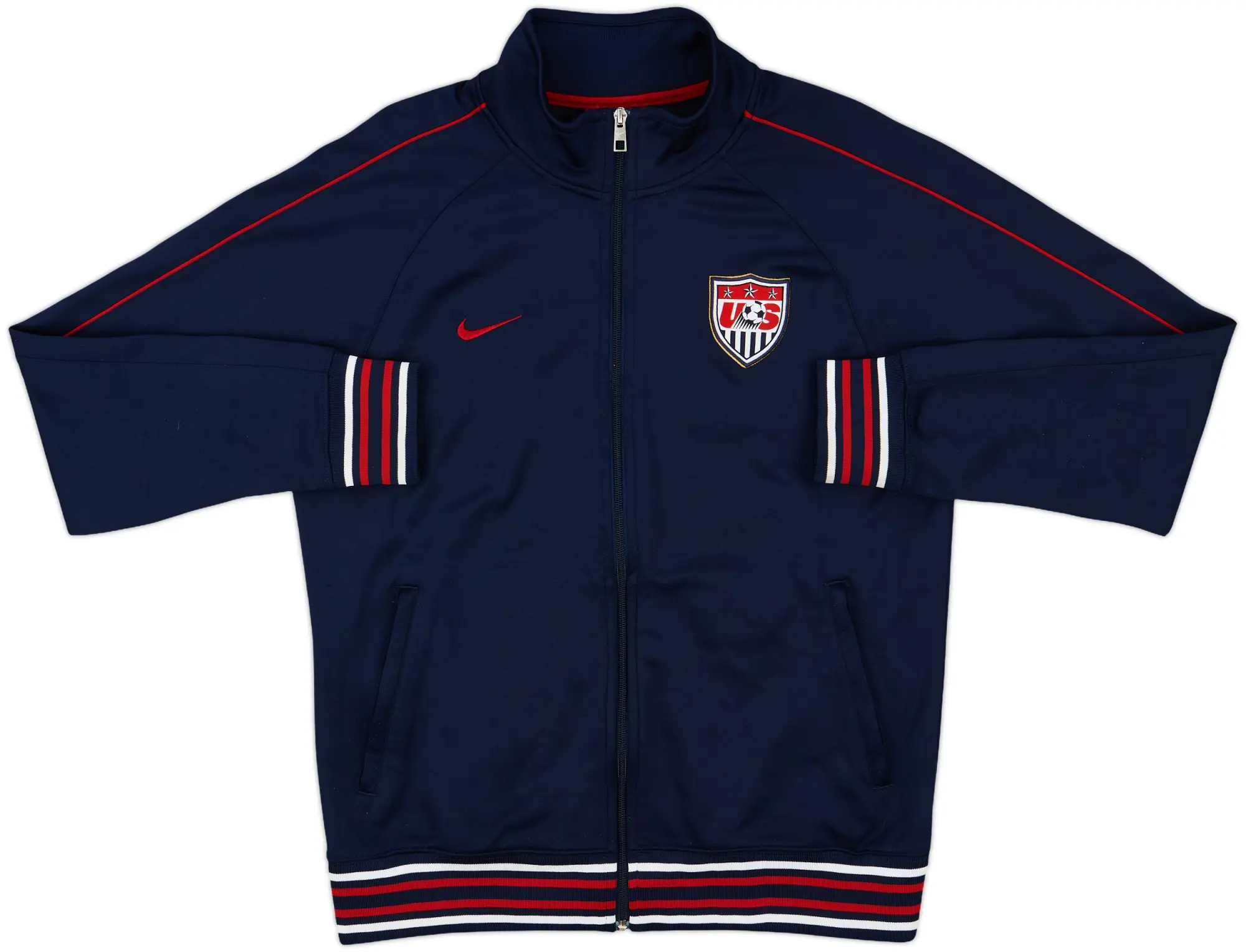 2010-12 USA Nike Track Jacket - 8/10 - (M)