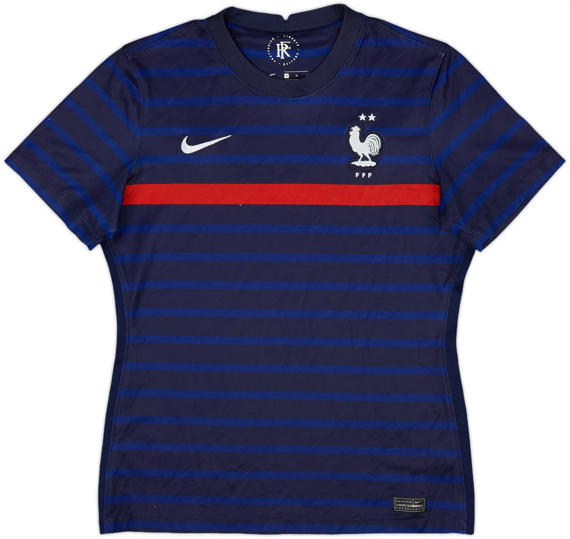 Nike France Womens SS Home Shirt 2020