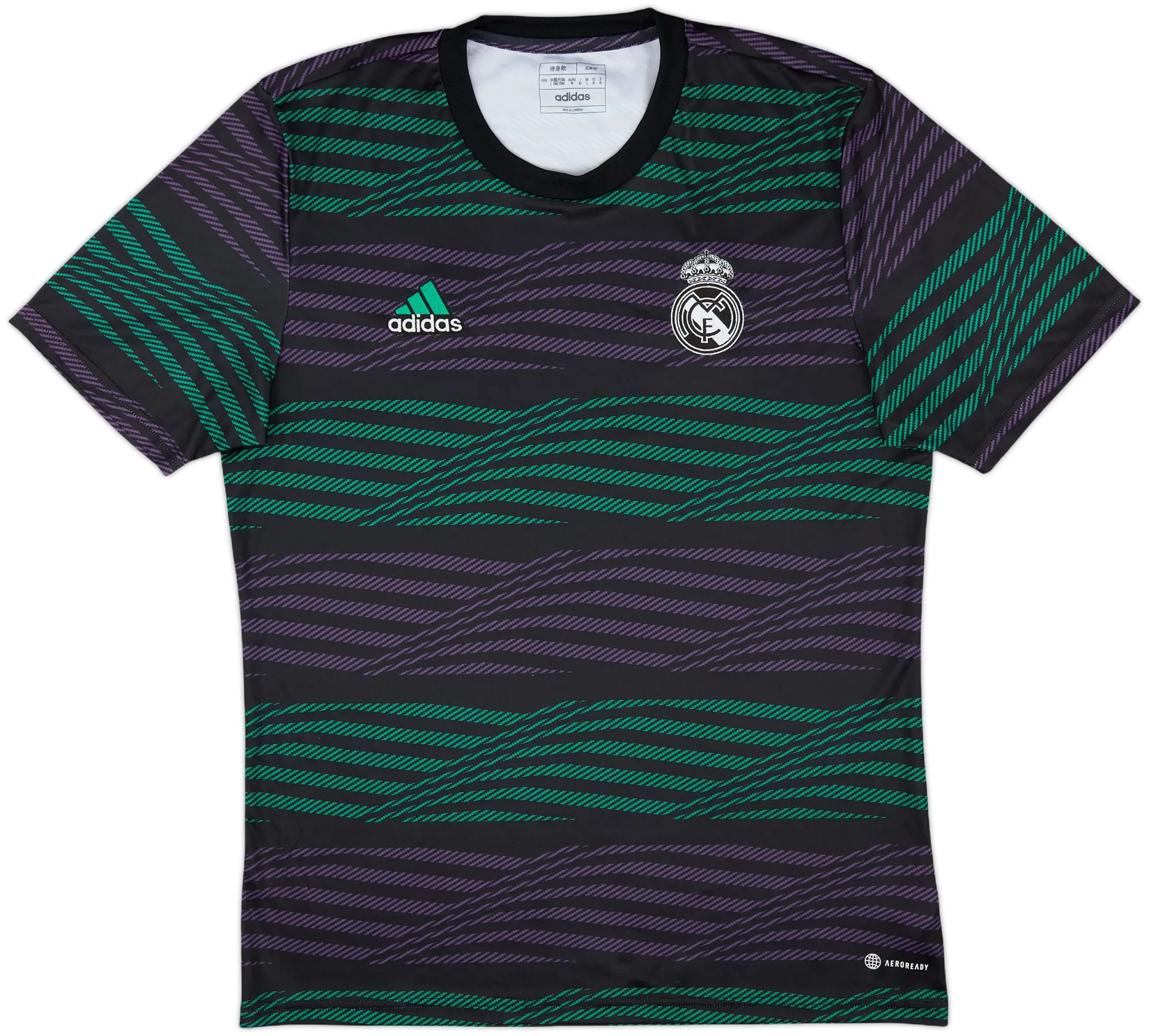 adidas Real Madrid Mens SS Home Shirt 2022/23