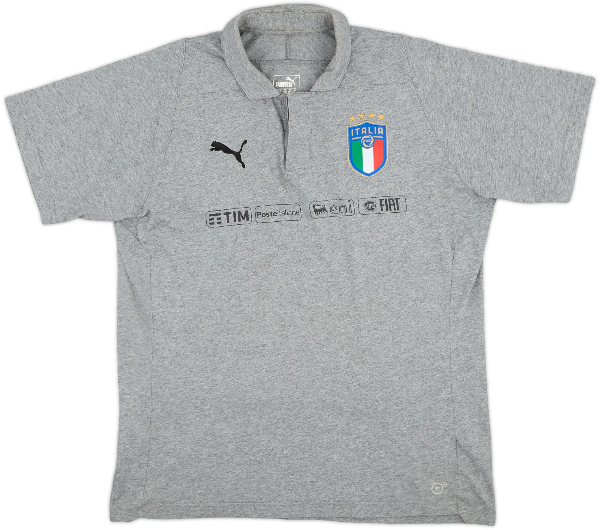 2018-19 Italy Puma Polo Shirt - 7/10 - (XL)