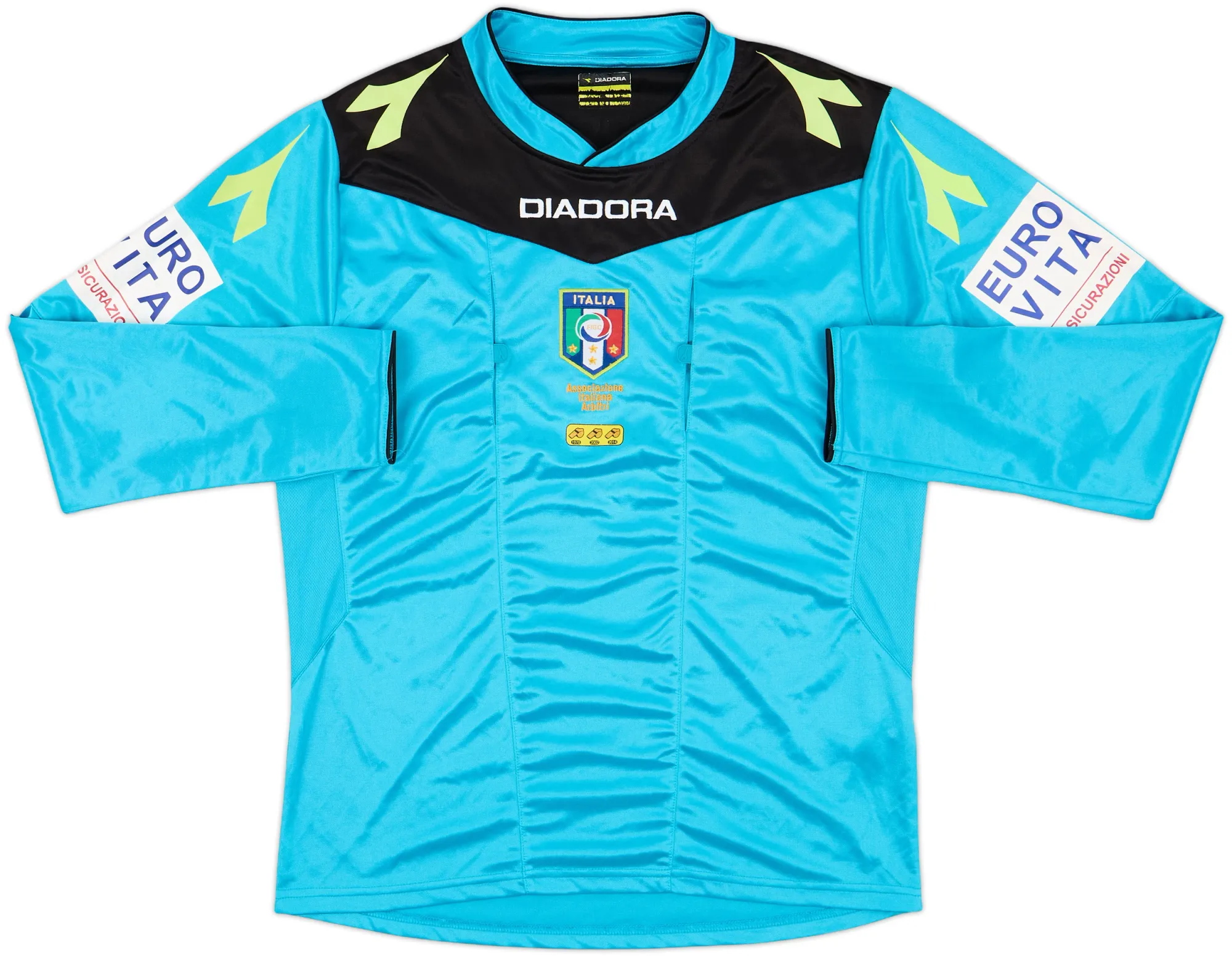 Diadora Italy Mens LS Home Shirt 2014
