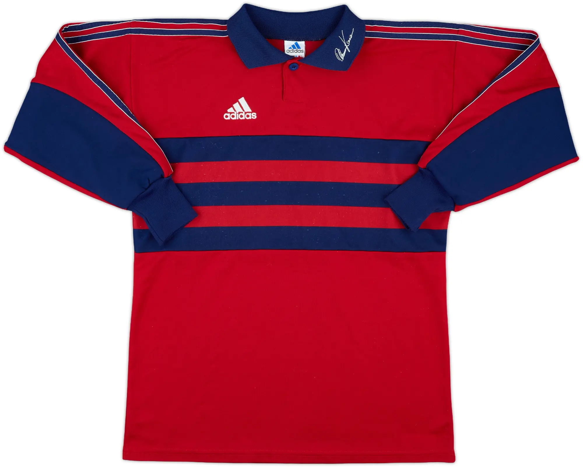 1998-99 adidas Oliver Kahn GK Template Shirt (Bayern Munich) - 8/10 - (S)