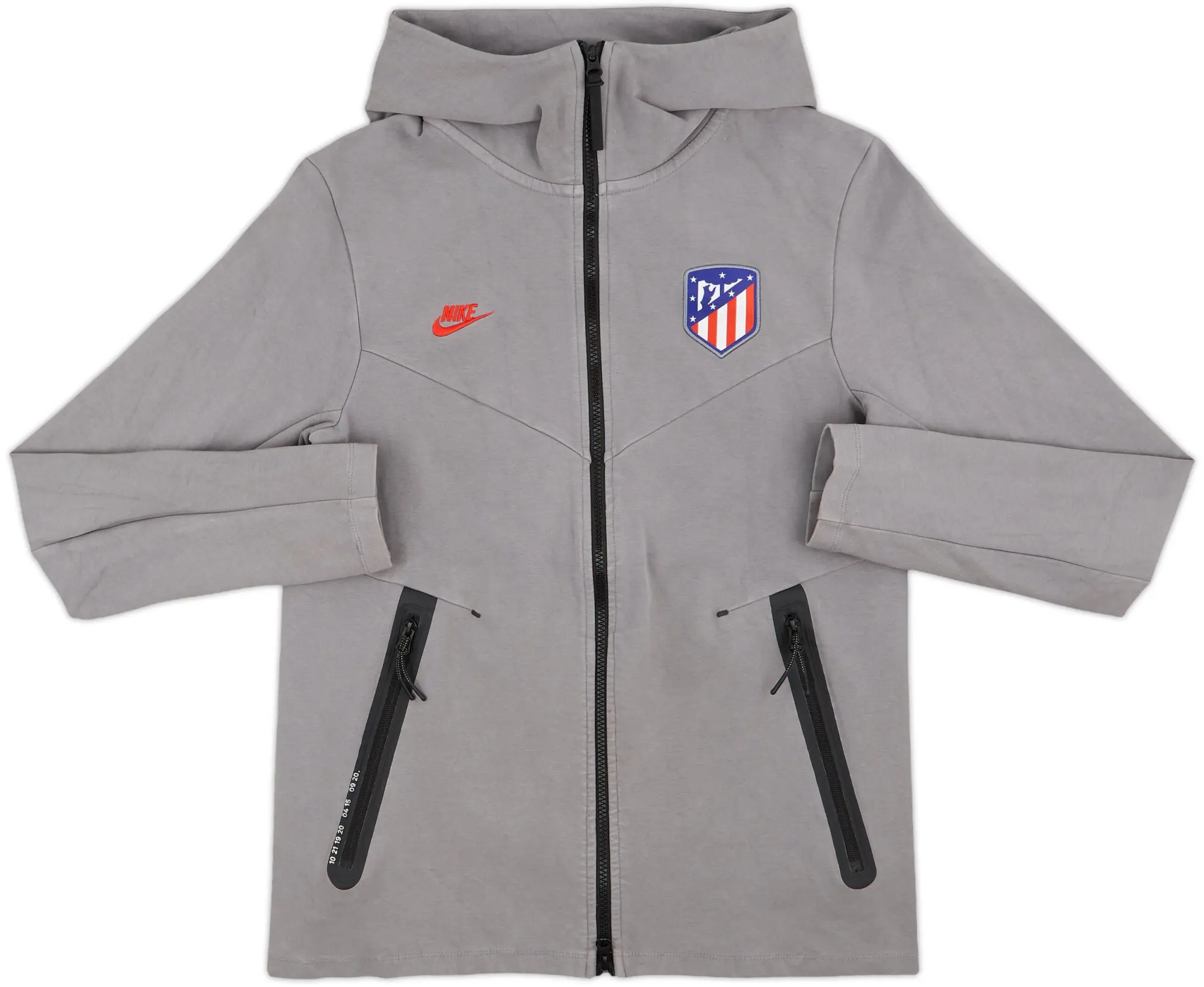 2019-20 Atletico Madrid Nike Hooded Track Jacket - 7/10 - (S)
