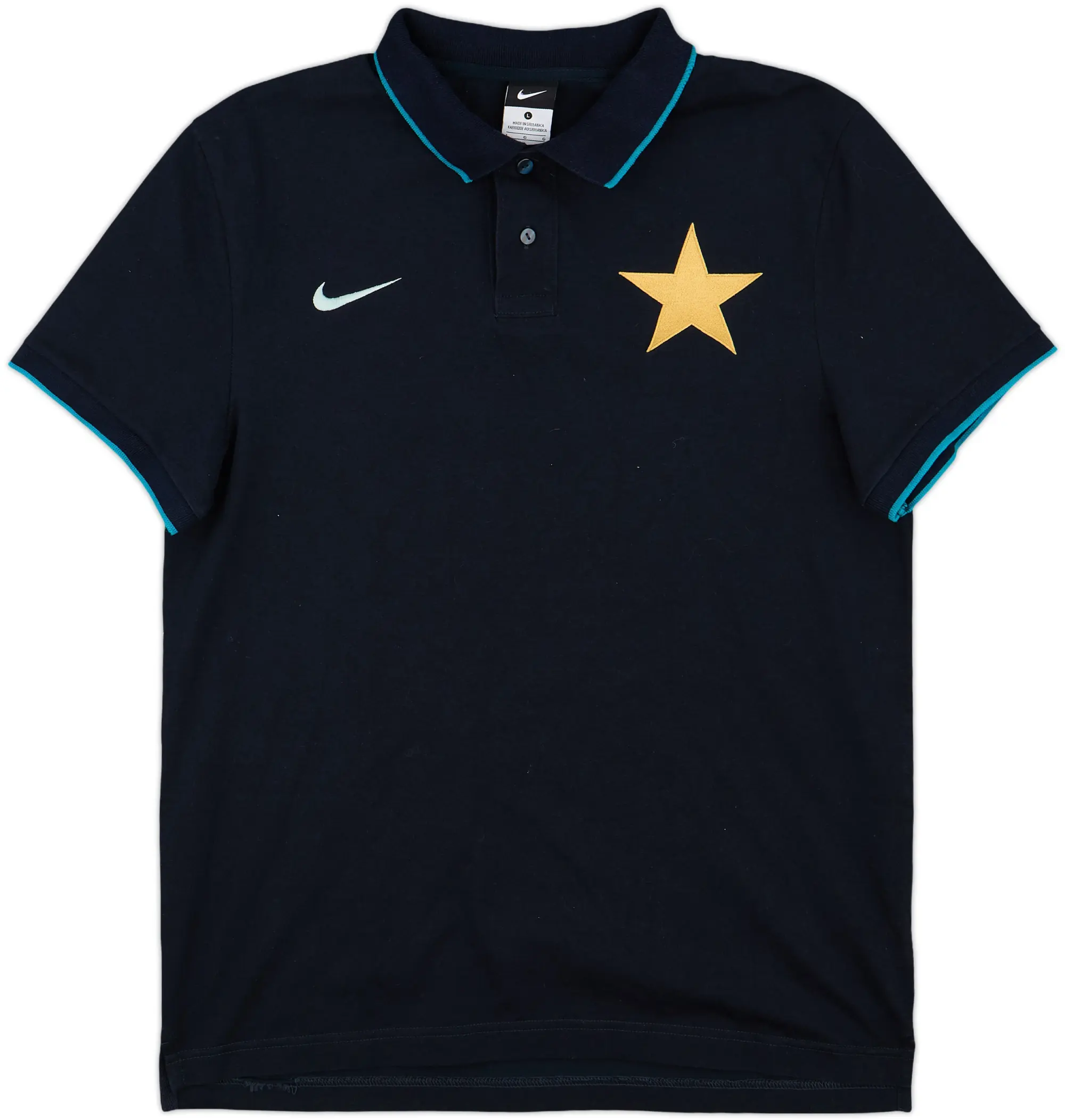 2010-11 Inter Milan Nike Polo Shirt - 9/10 - (L)