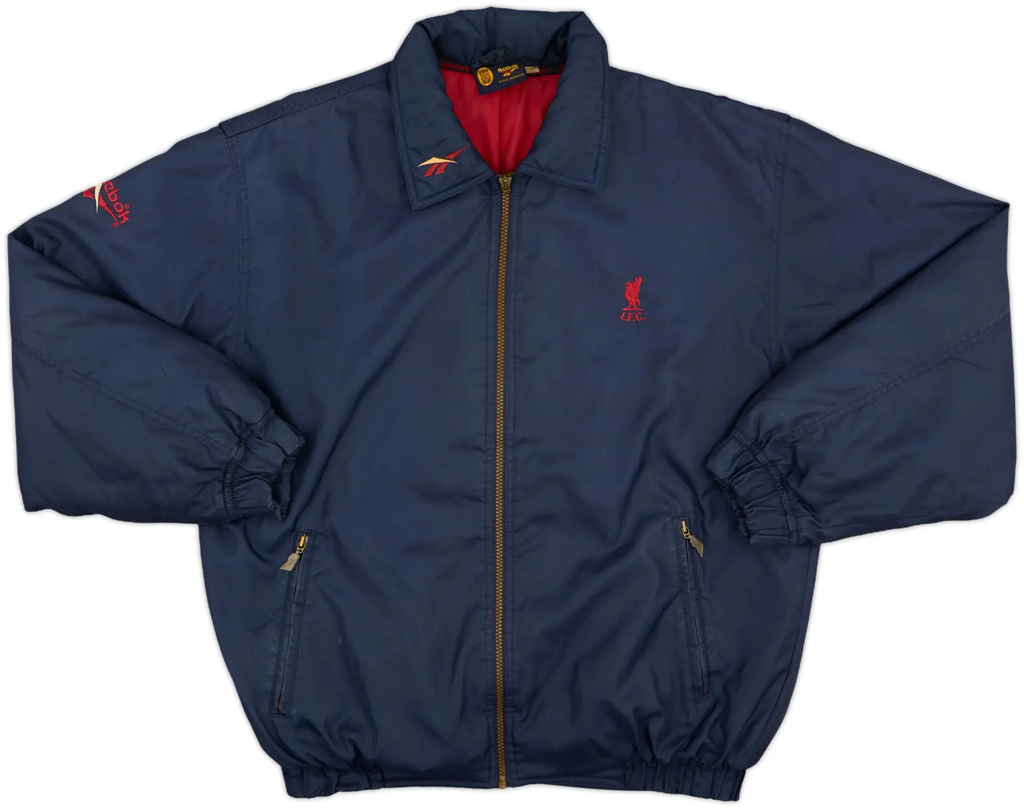 1997-99 Liverpool Reebok Padded Bomber Jacket - 6/10 - (S)