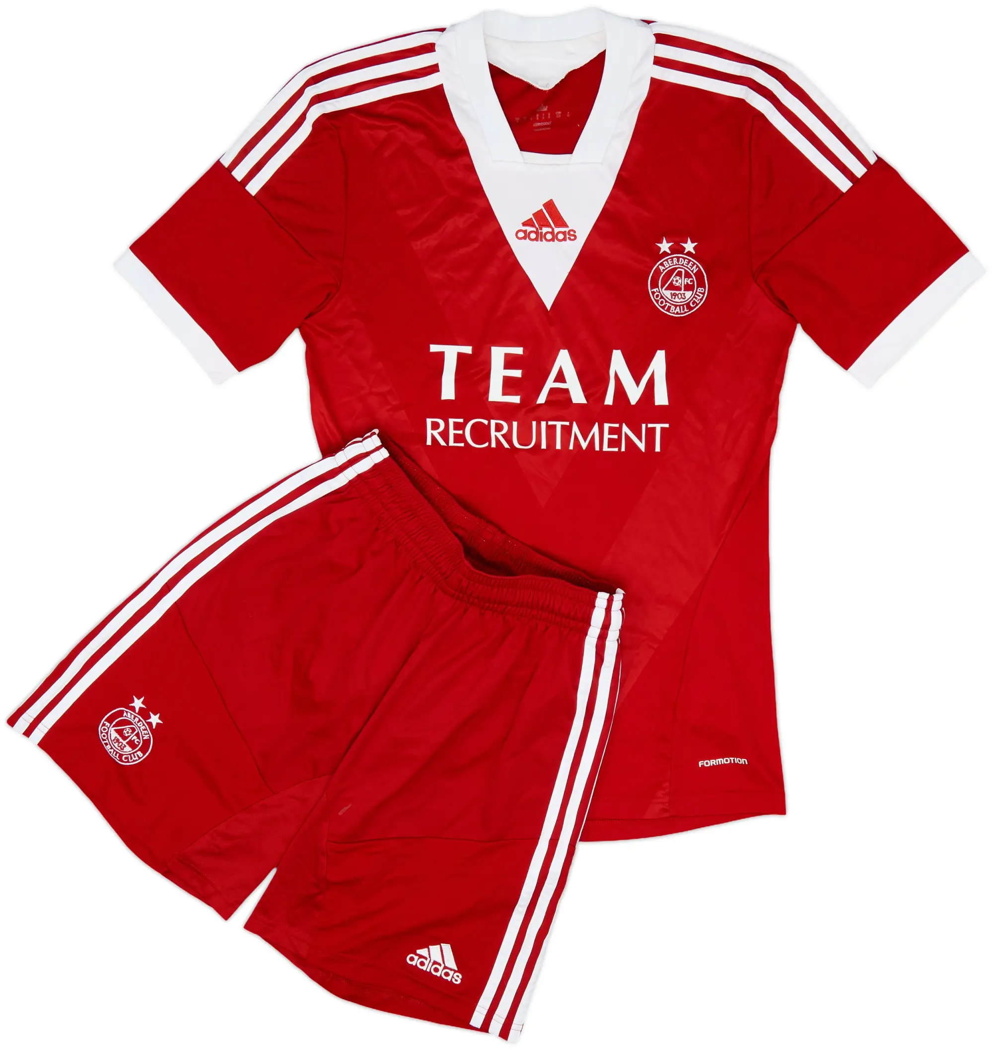 adidas Aberdeen Mens SS Home Mini Kit 2013/14