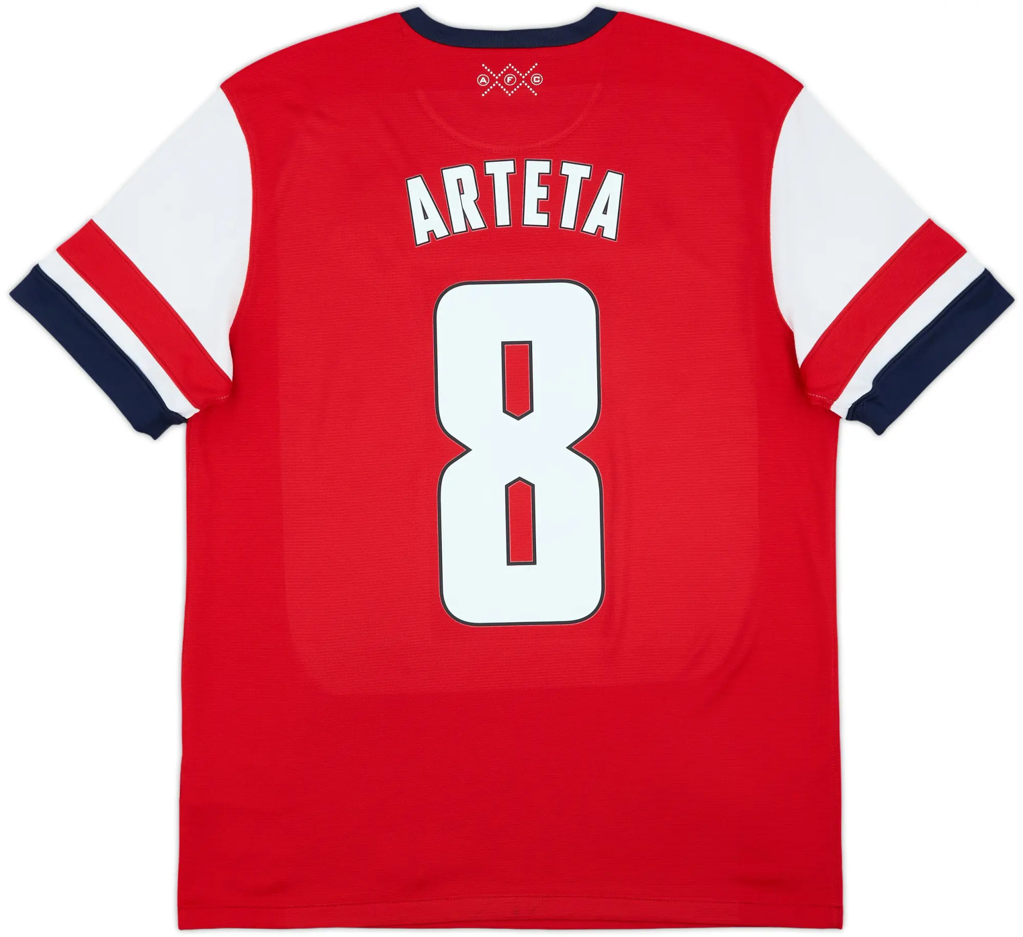2012-14 Arsenal Home Shirt Arteta #8 - 8/10 - (L)