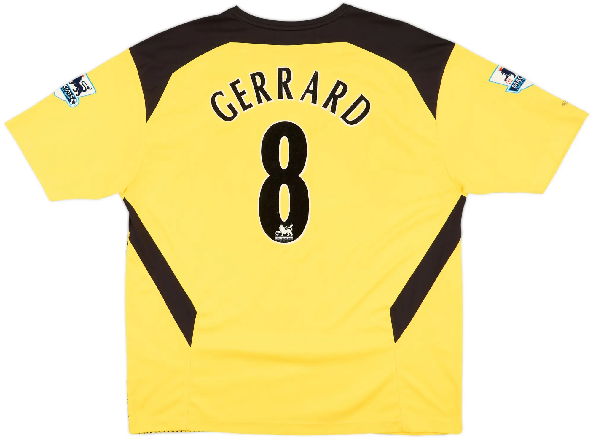2004-06 Liverpool Away Shirt Gerrard #8 - 7/10 - (XL)