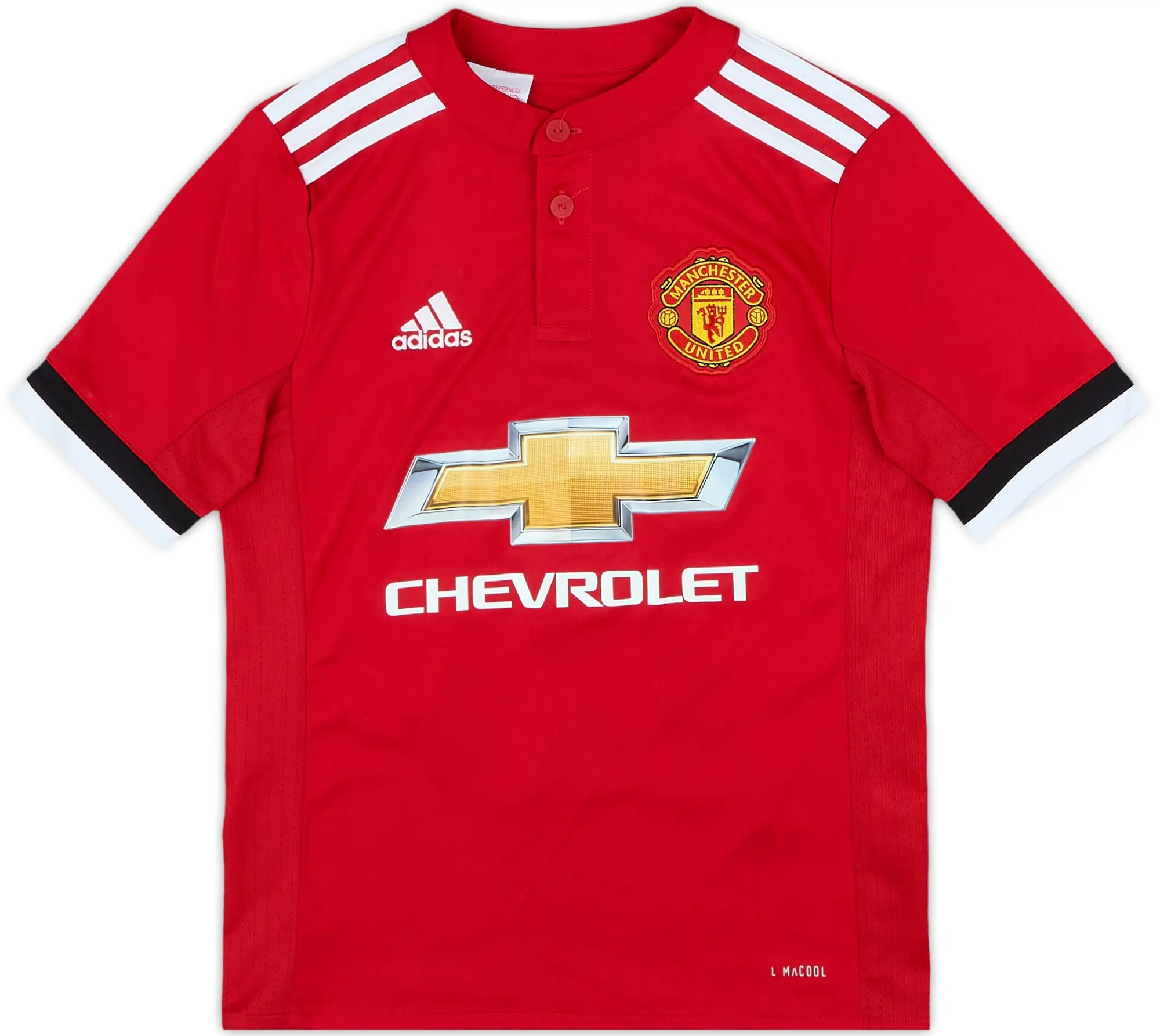 adidas Manchester United Boys SS Home Shirt 2017/18