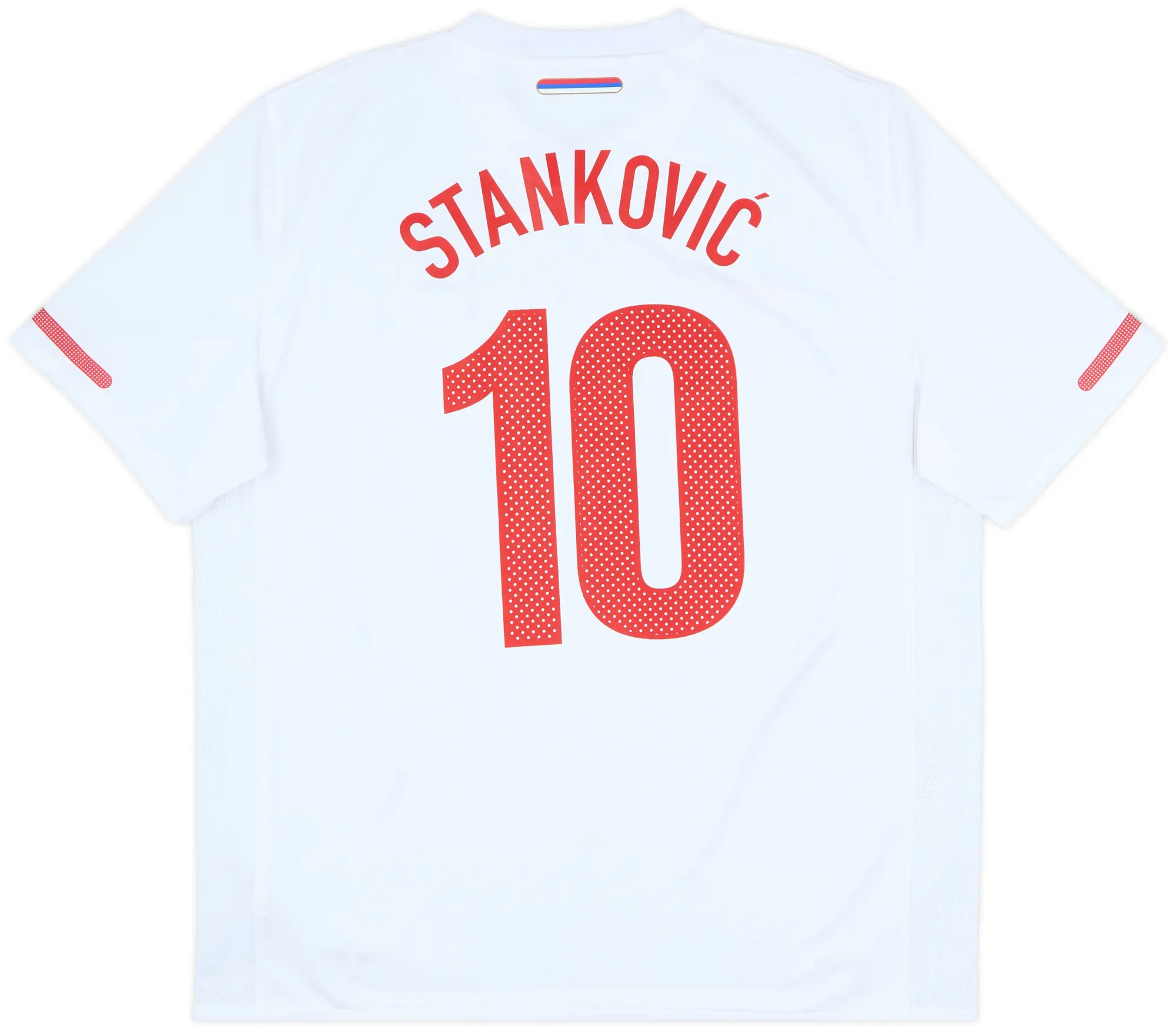 2010-12 Serbia Away Shirt Stankovic #10 - 8/10 - (XL)