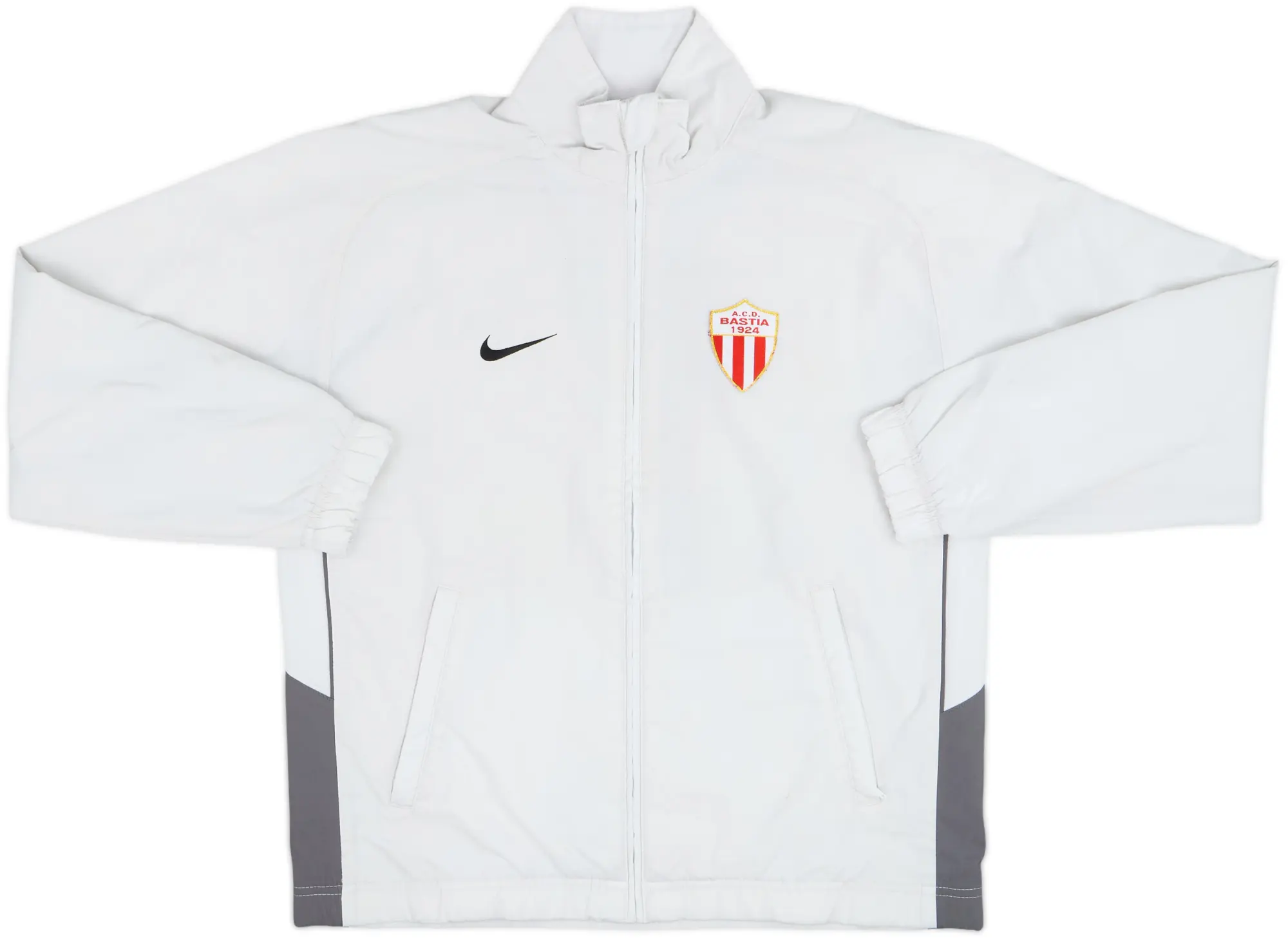 2011-12 AC Bastia Nike Track Jacket - 6/10 - (S)