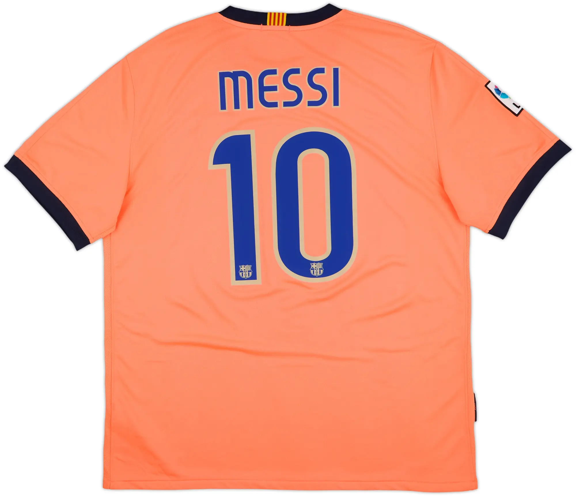 2009-10 Barcelona Away Shirt Messi #10 - 10/10 - (XL)