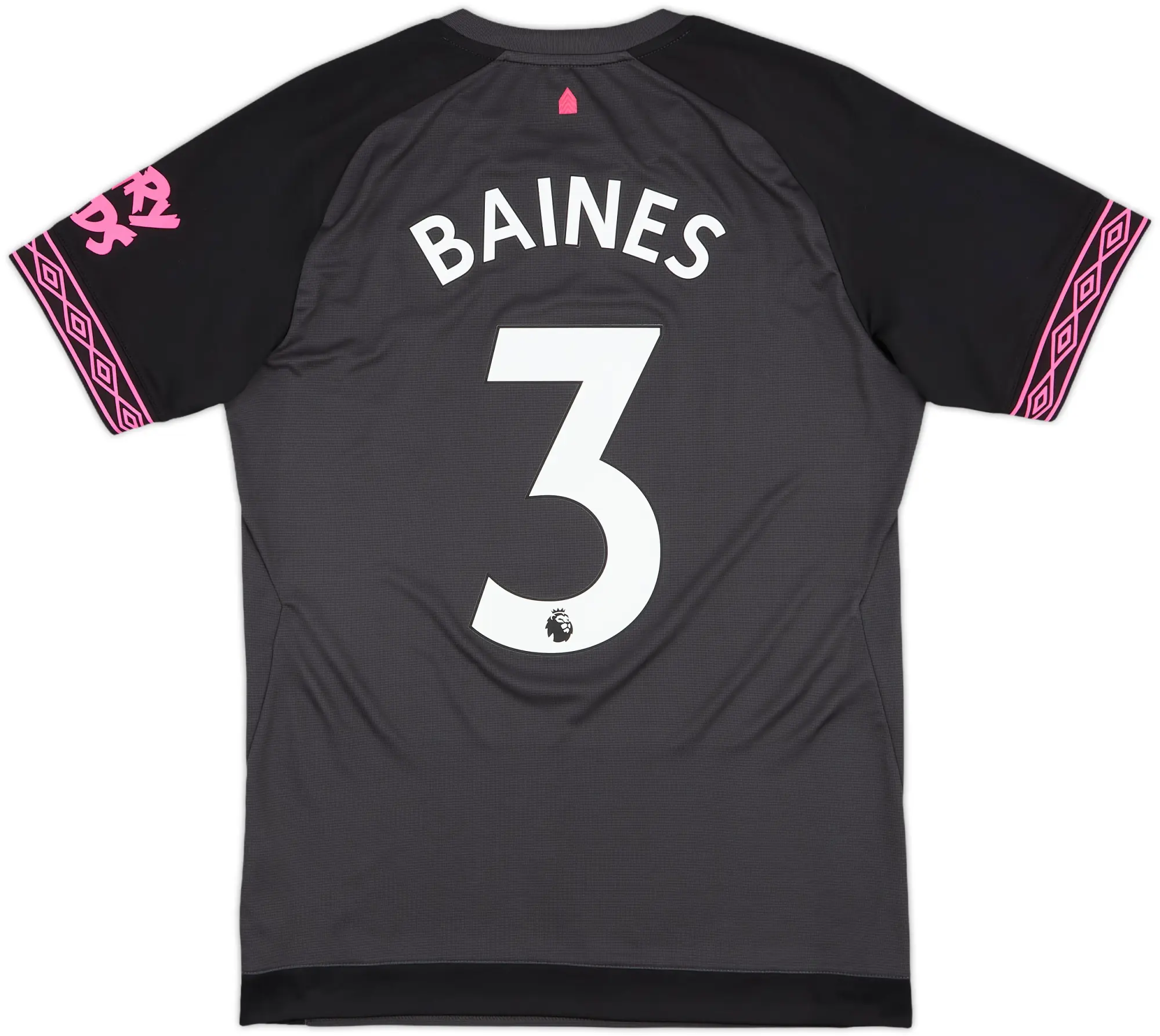 2018-19 Everton Away Shirt Baines #3 - 10/10 - (S)