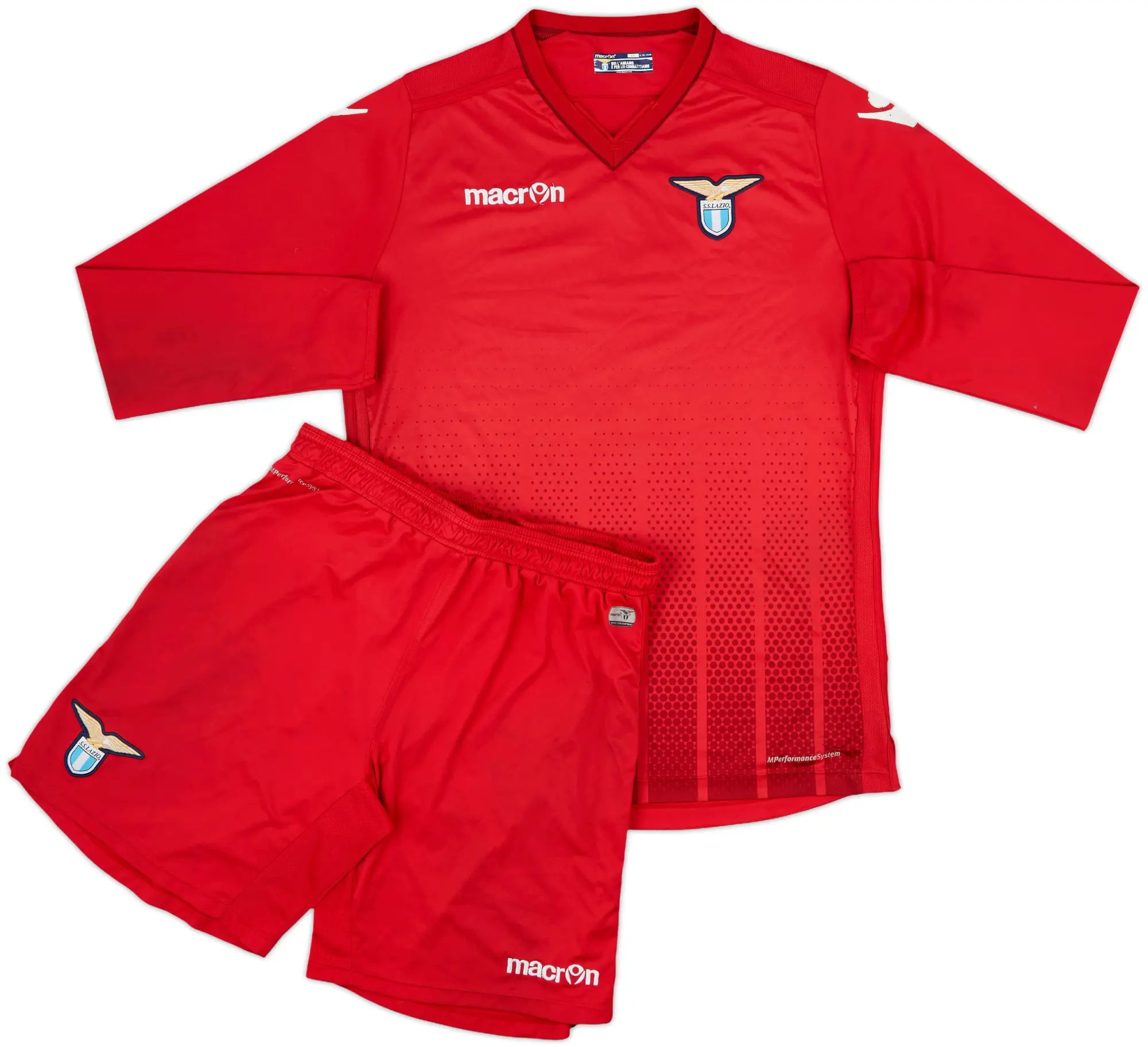 2015-16 Lazio GK Shirt and Shorts #1 - 8/10 - (XXL)