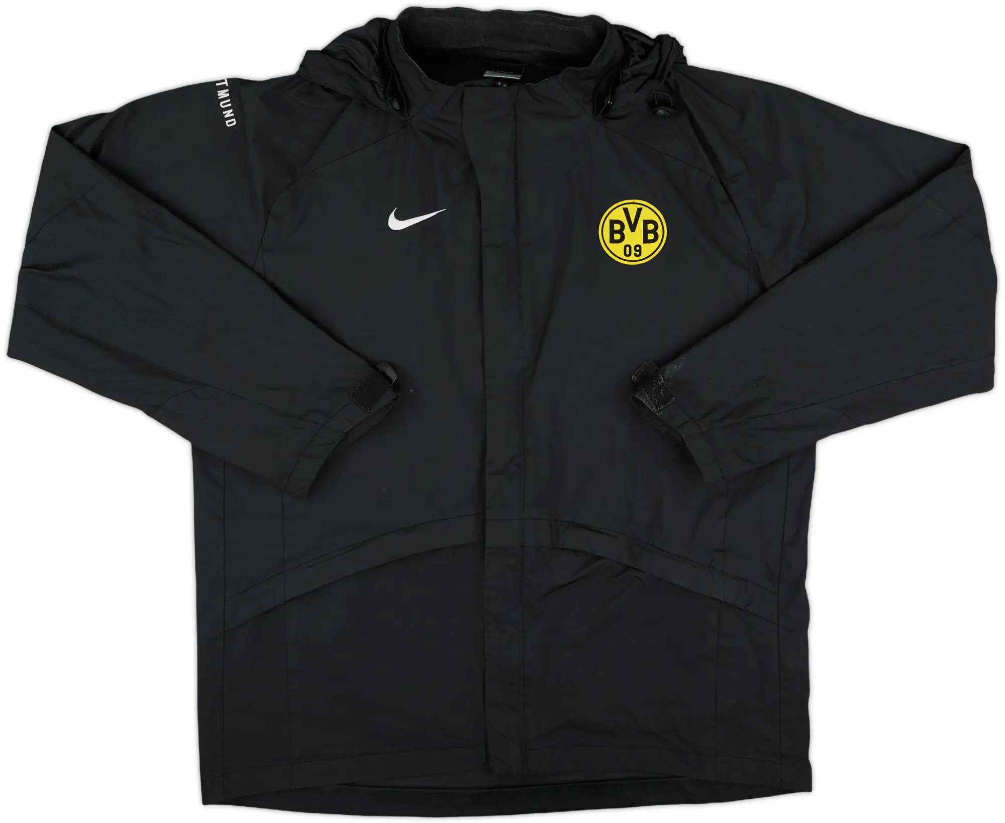 2006-07 Borussia Dortmund Nike Hooded Rain Jacket - 7/10 - (M)