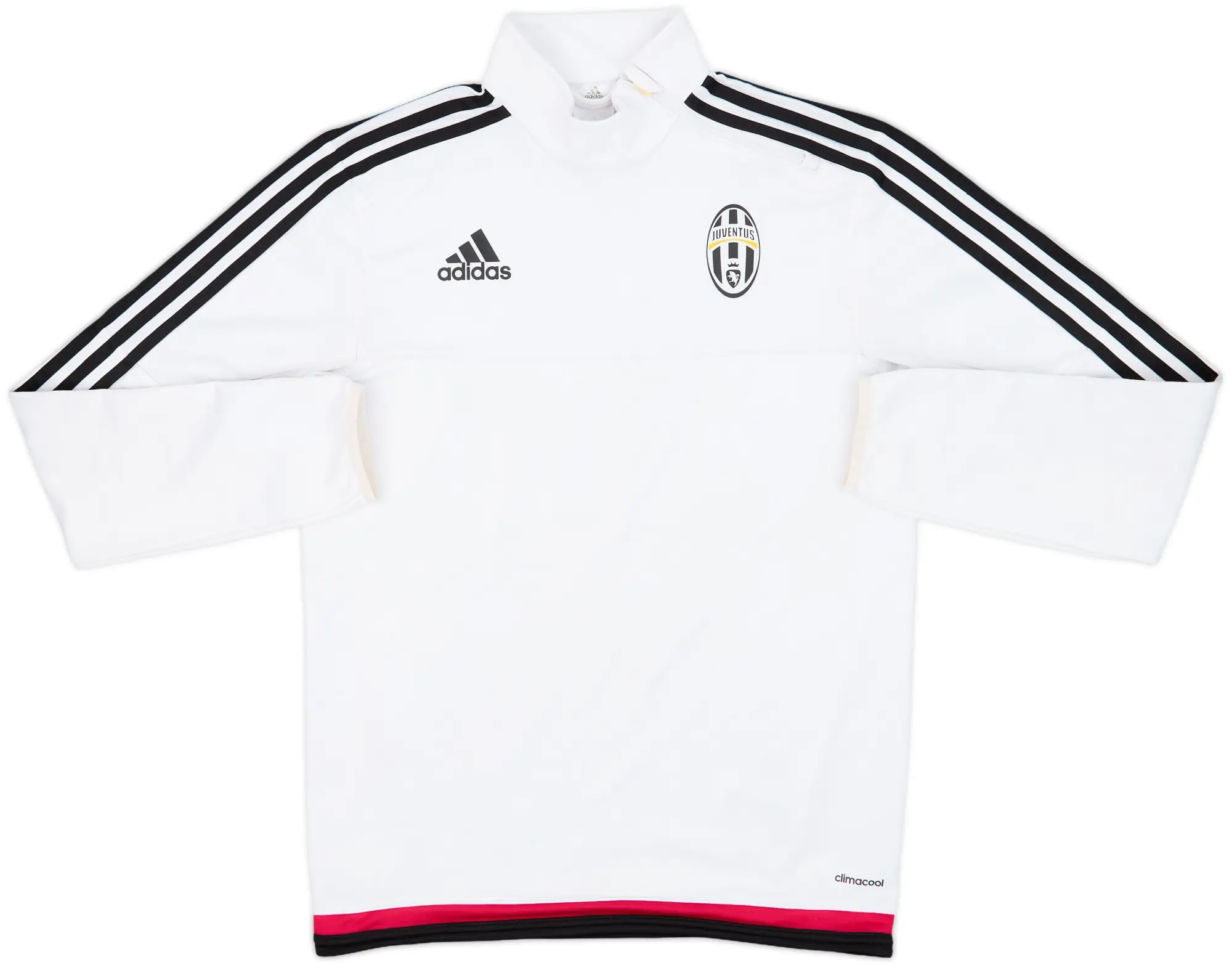 2015-16 Juventus adidas 1/4 Zip Sweat Top - 7/10 - (S)