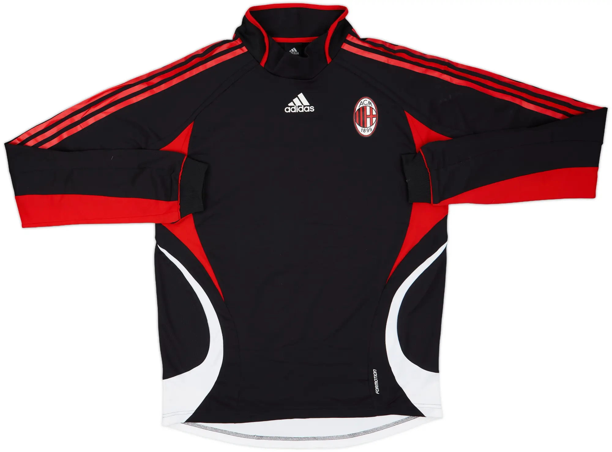 2006-07 AC Milan adidas Formotion Sweat Top - 9/10 - (L)