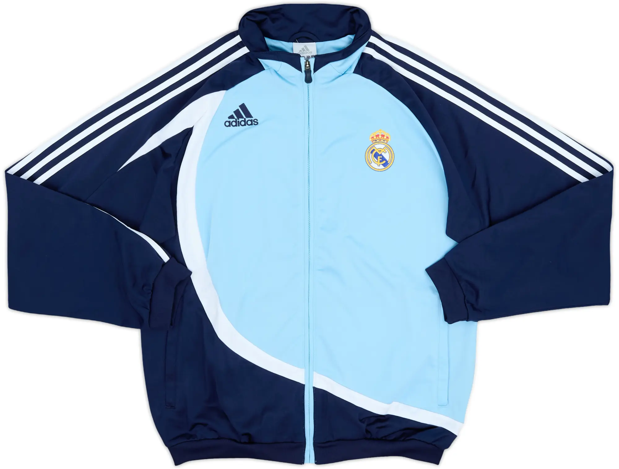 2007-08 Real Madrid adidas Track Jacket - 10/10 - (L)