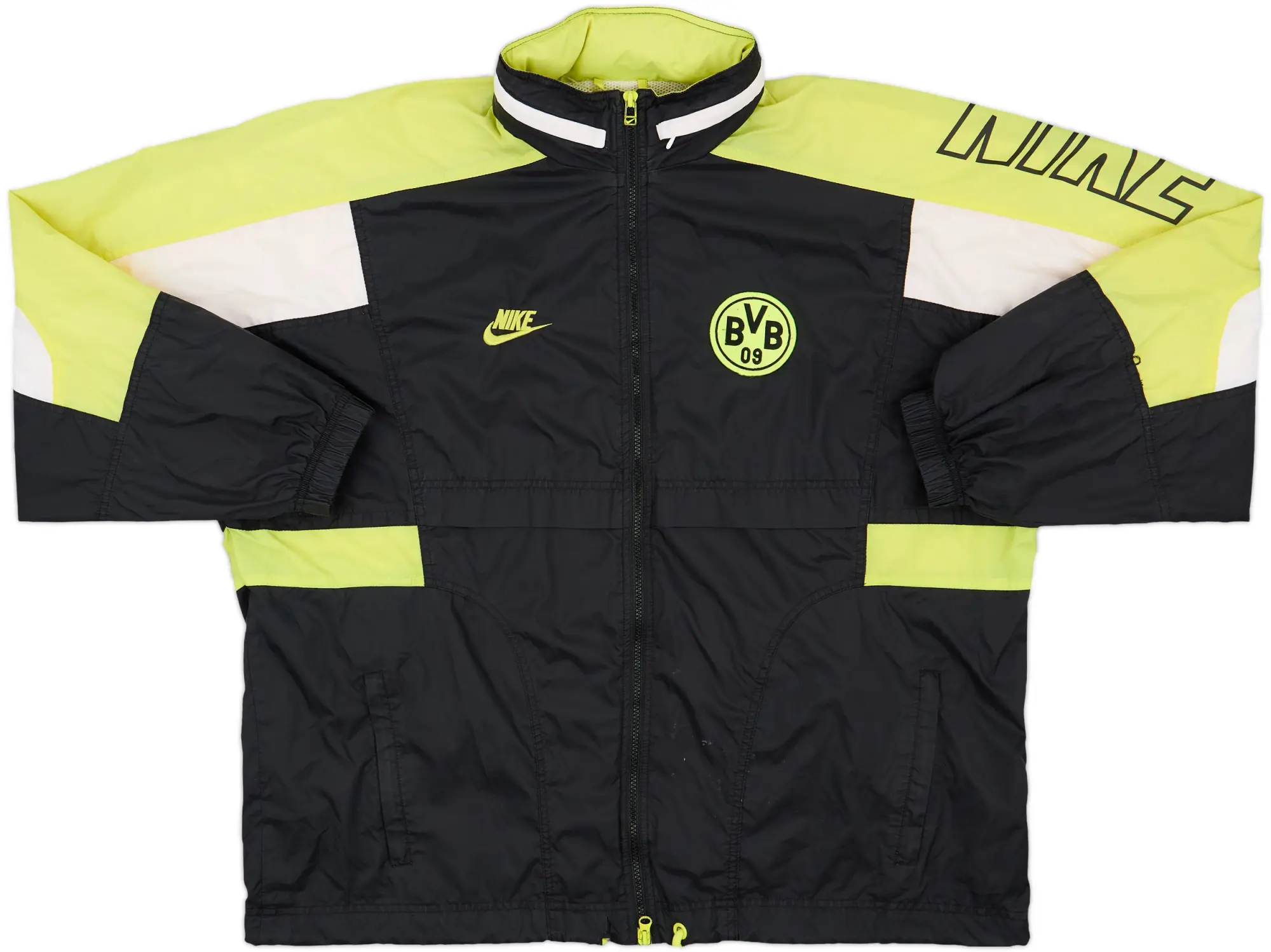 1996-97 Borussia Dortmund Nike Rain Jacket - 8/10 - (XL)