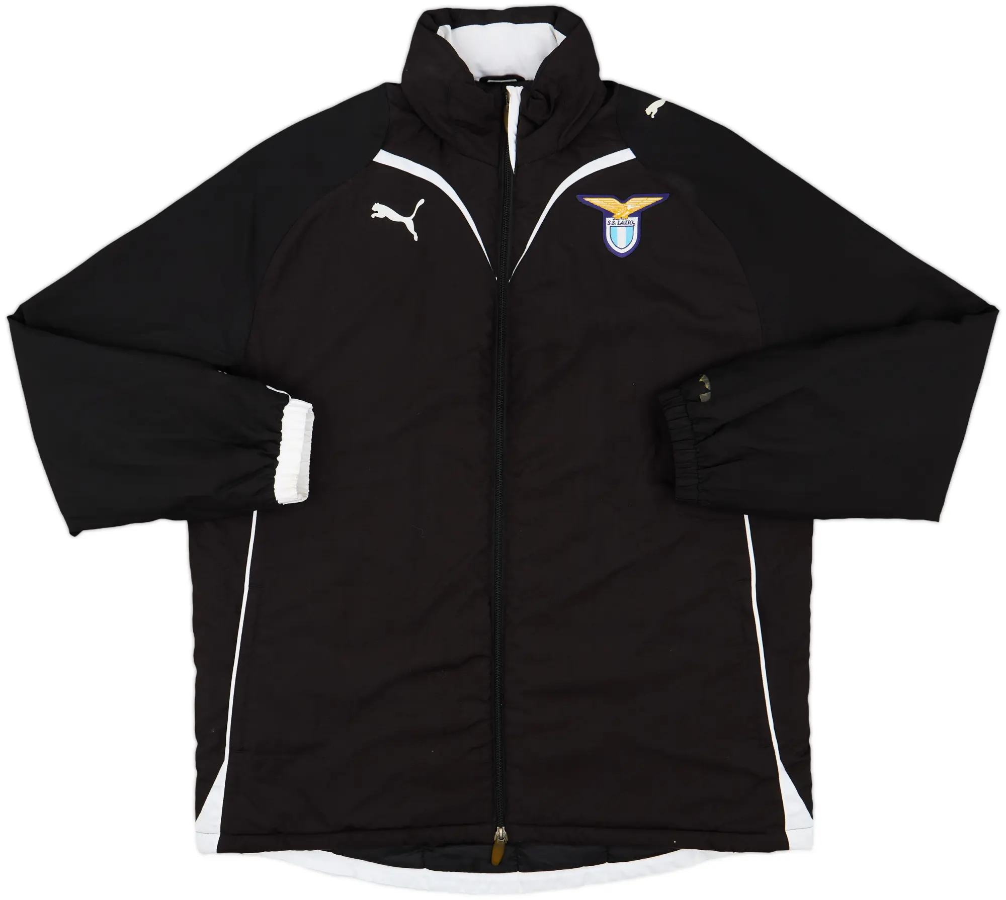 2009-10 Lazio Puma Padded Bench Coat - 8/10 - (L)