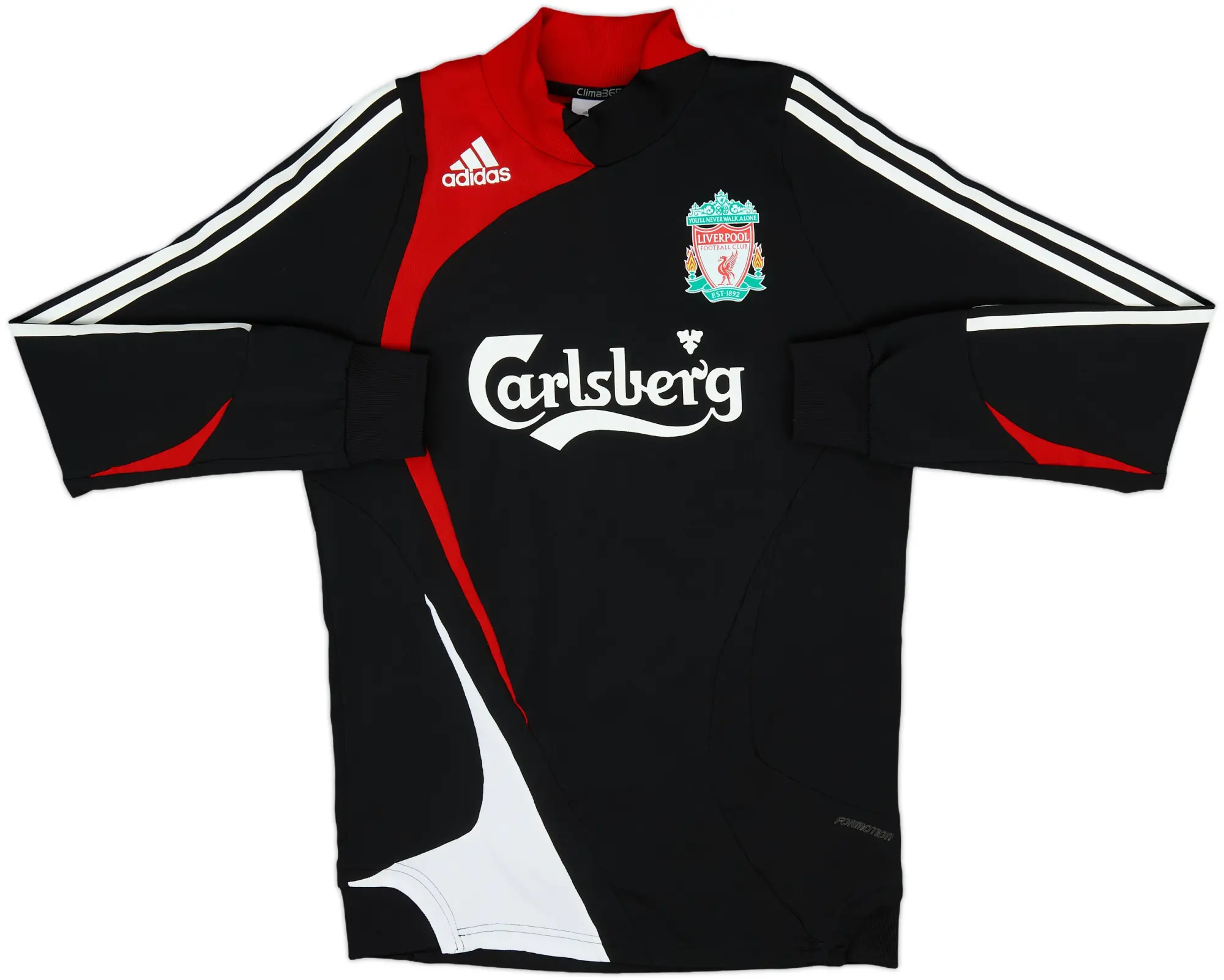 2007-08 Liverpool adidas Formotion Sweat Top - 8/10 - (S/M)