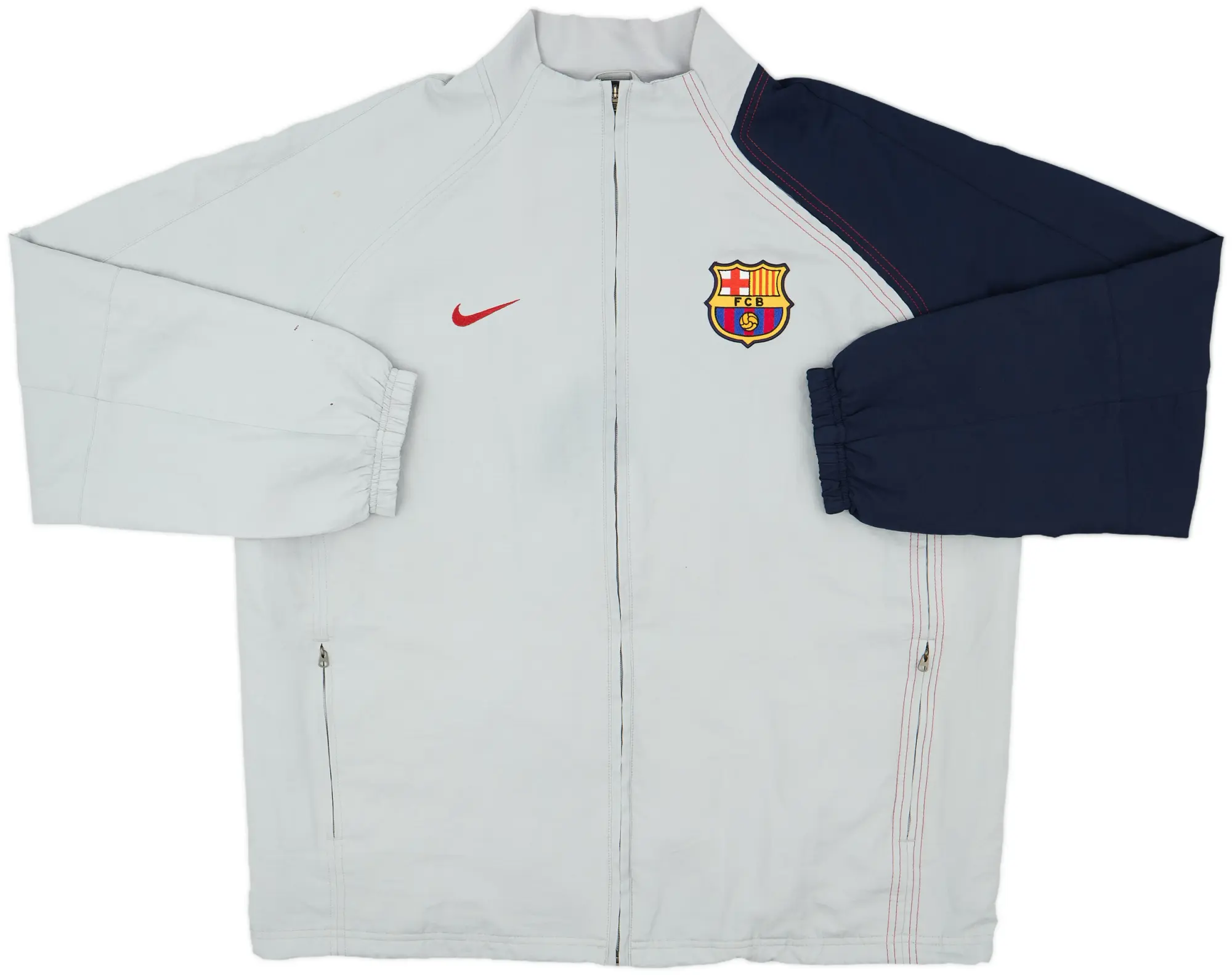 2004-05 Barcelona Nike Track Jacket - 8/10 - (XL)
