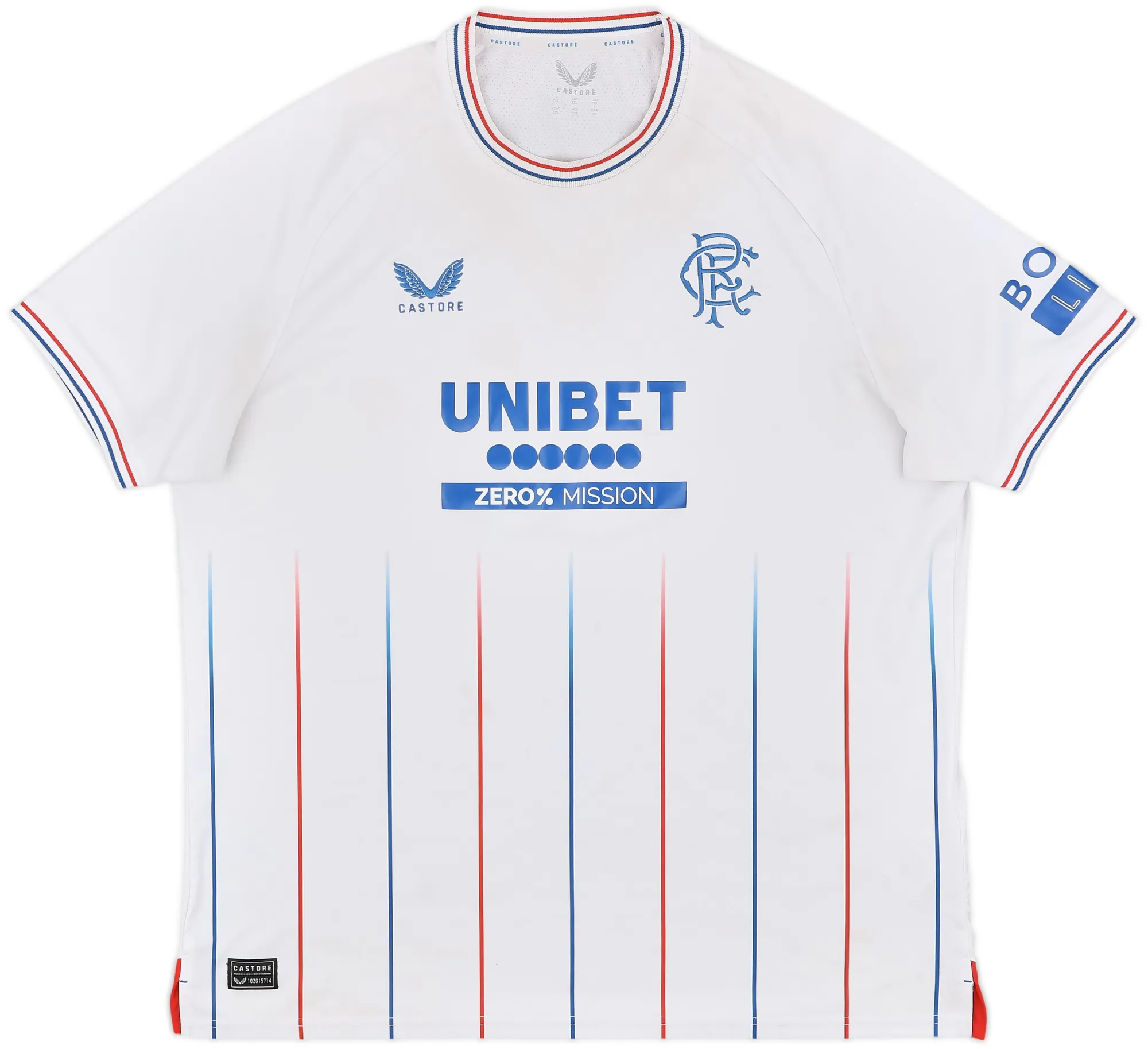 Castore Rangers Mens SS Away Shirt 2023/24