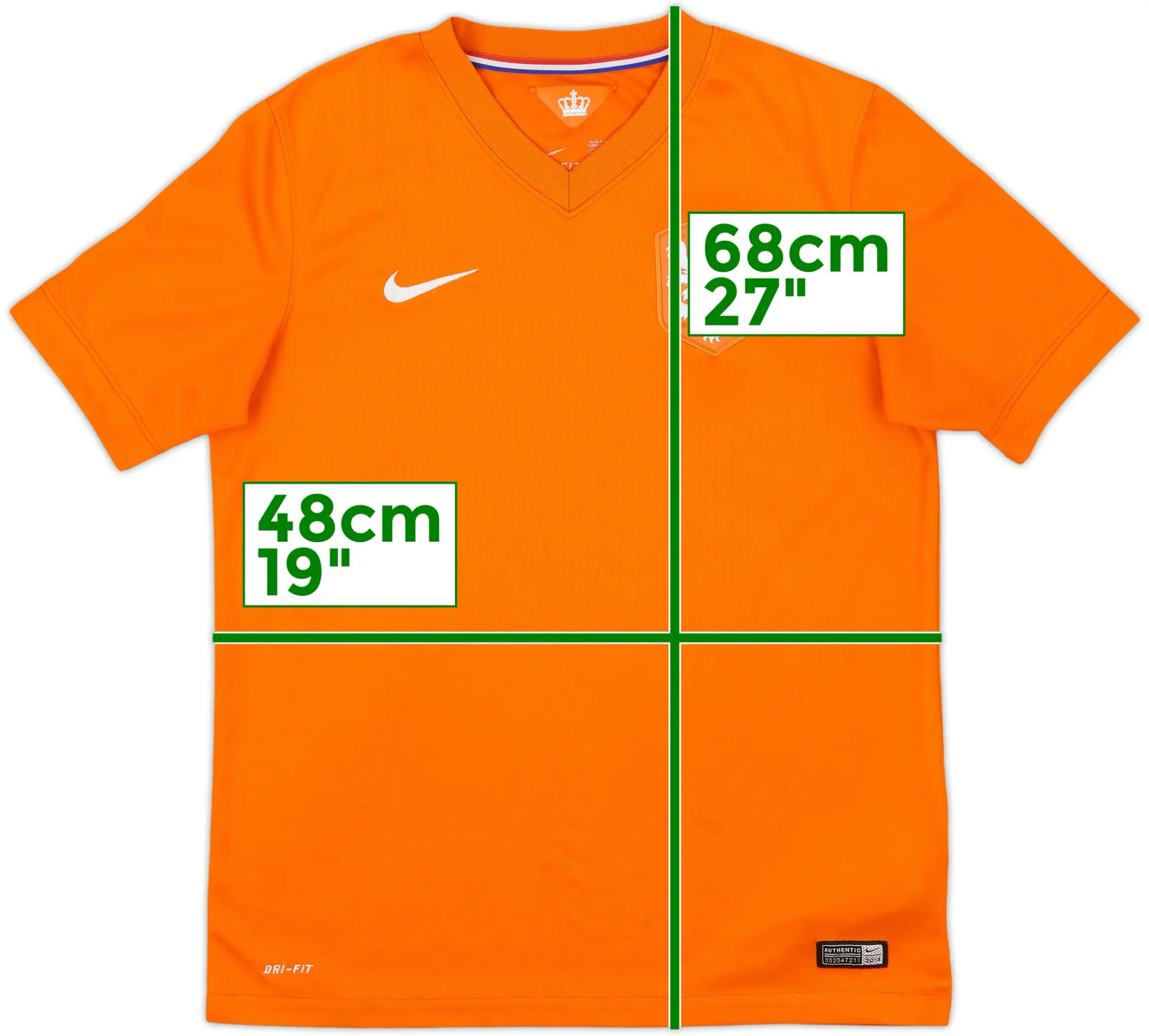 2014-15 Netherlands Home Shirt - 5/10 - (XL.Boys)