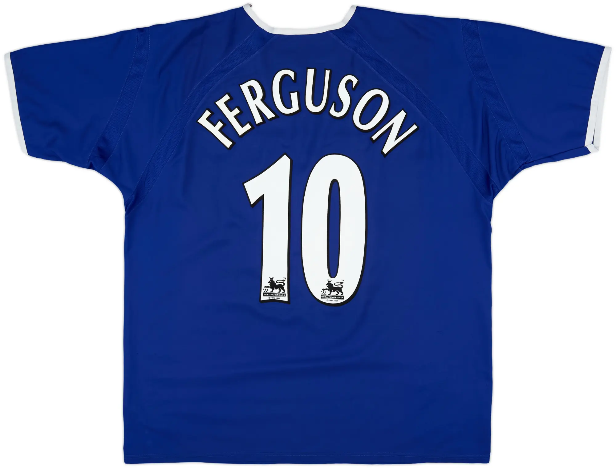 2003-04 Everton Home Shirt Ferguson #10 - 6/10 - (XL)