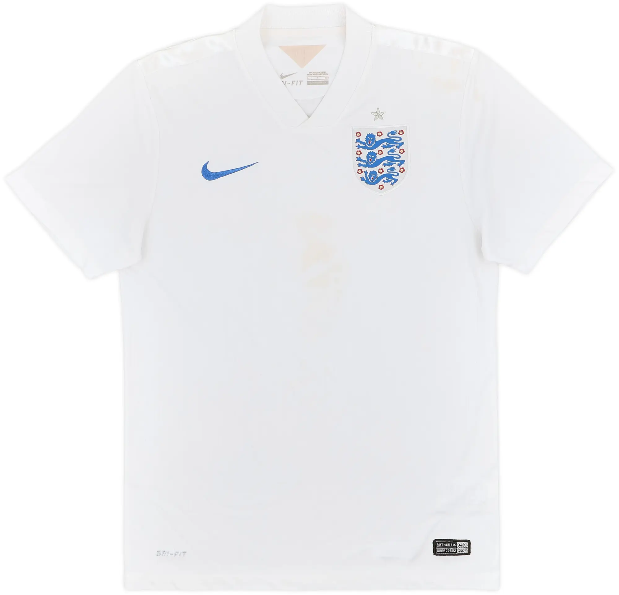2014-15 England Home Shirt - 5/10 - (S)