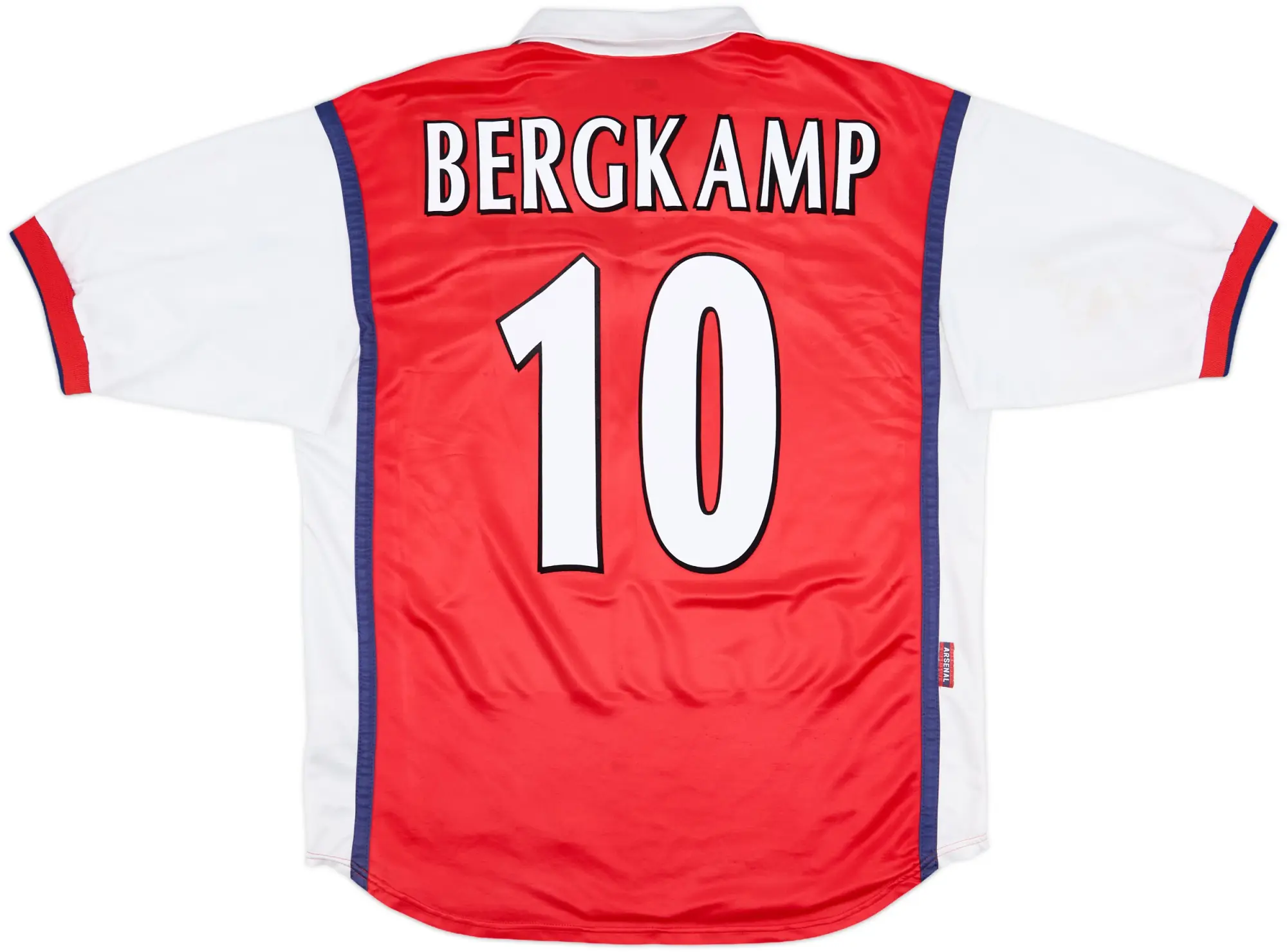 1998-99 Arsenal Home Shirt Bergkamp #10 - 6/10 - (M)