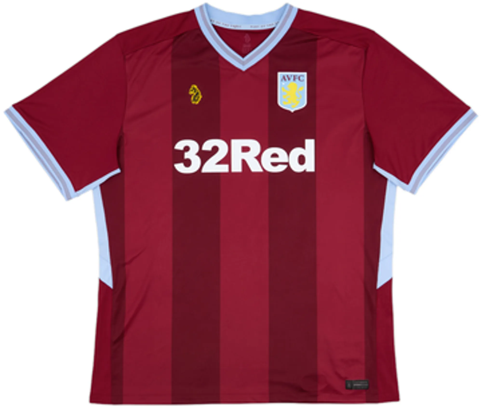 Home Aston Villa Mens SS Home Shirt 2018/19