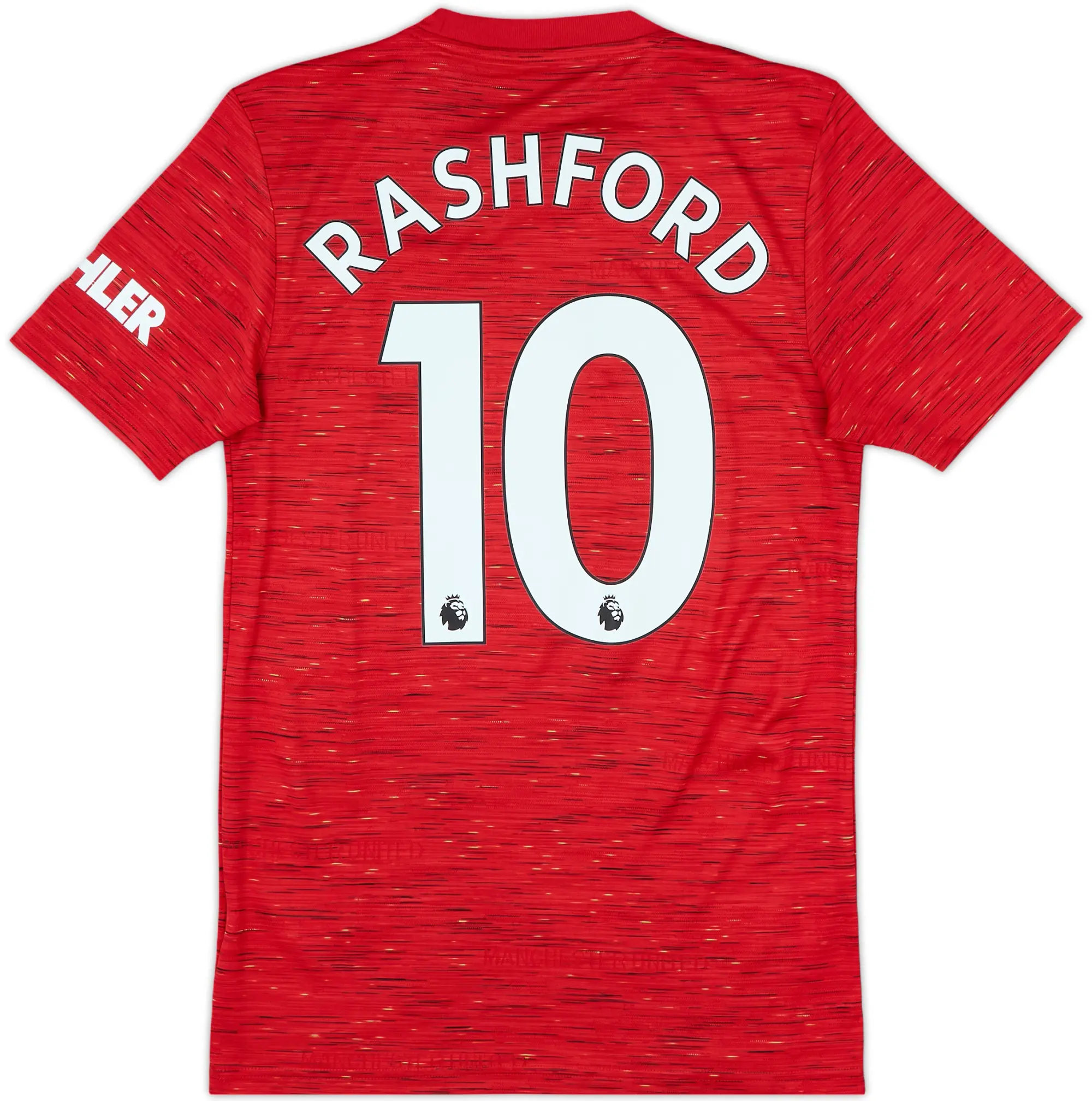 2020-21 Manchester United Home Shirt Rashford #10 - 10/10 - (XS)