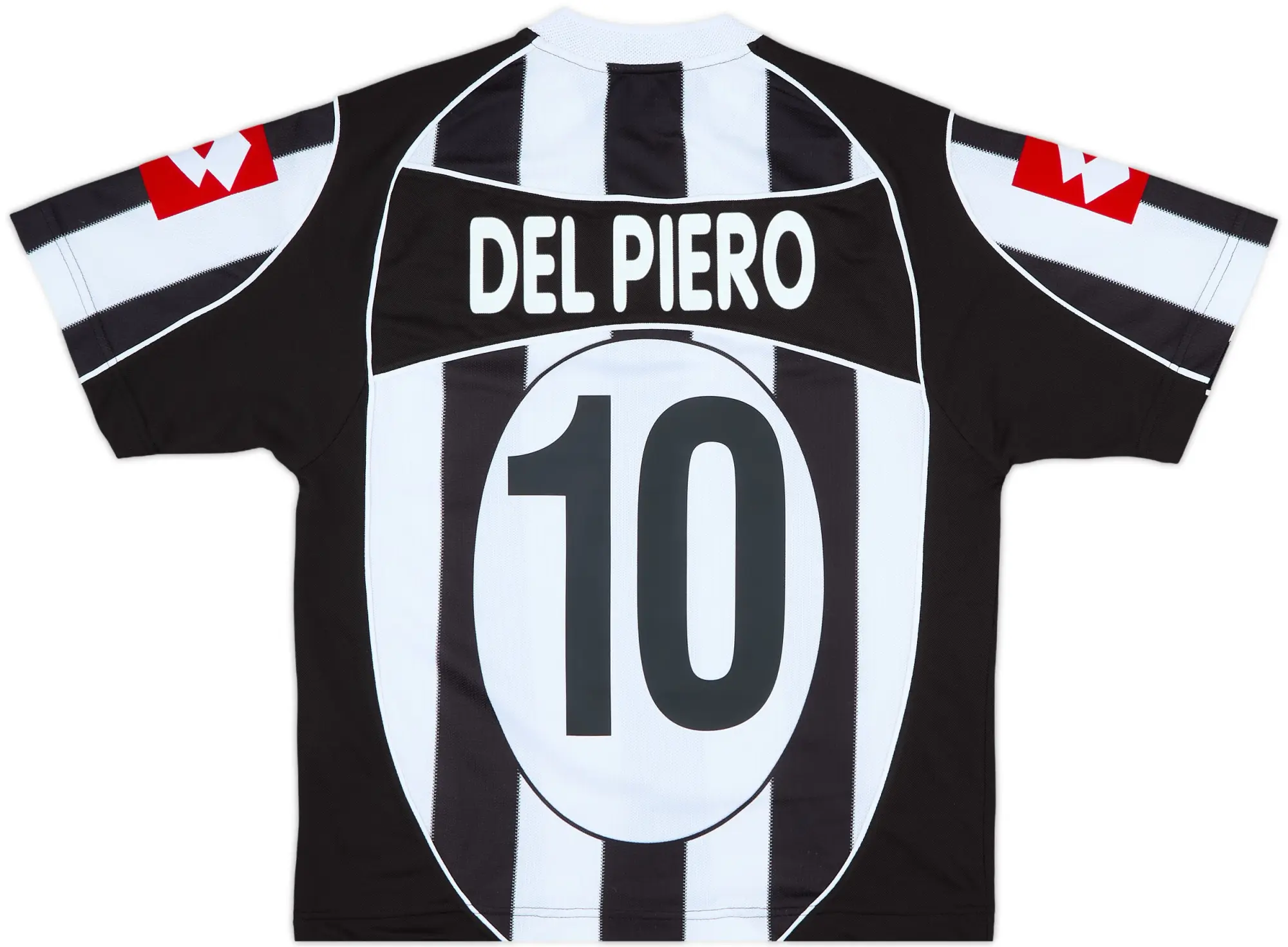 2002-03 Juventus Home Shirt Del Piero #10 - 8/10 - (S)