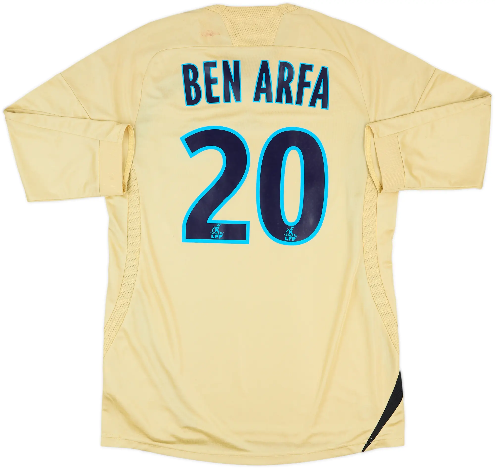 2008-09 Olympique Marseille Third Shirt Ben Arfa #20 - 6/10 - (M)