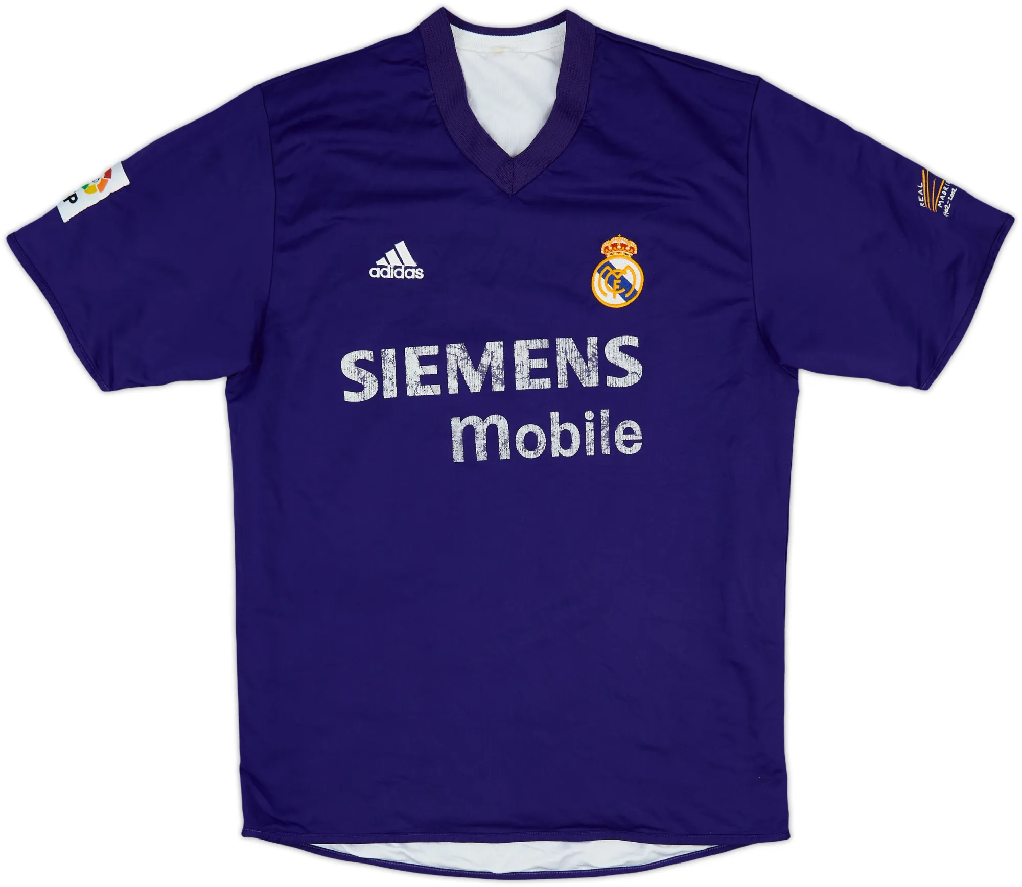 adidas Real Madrid Mens SS Third Shirt 2002/03