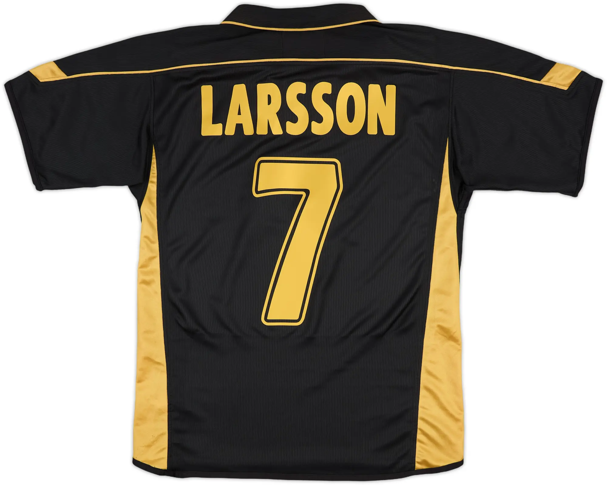 2003-04 Celtic Away Shirt Larsson #7 - 9/10 - (M)