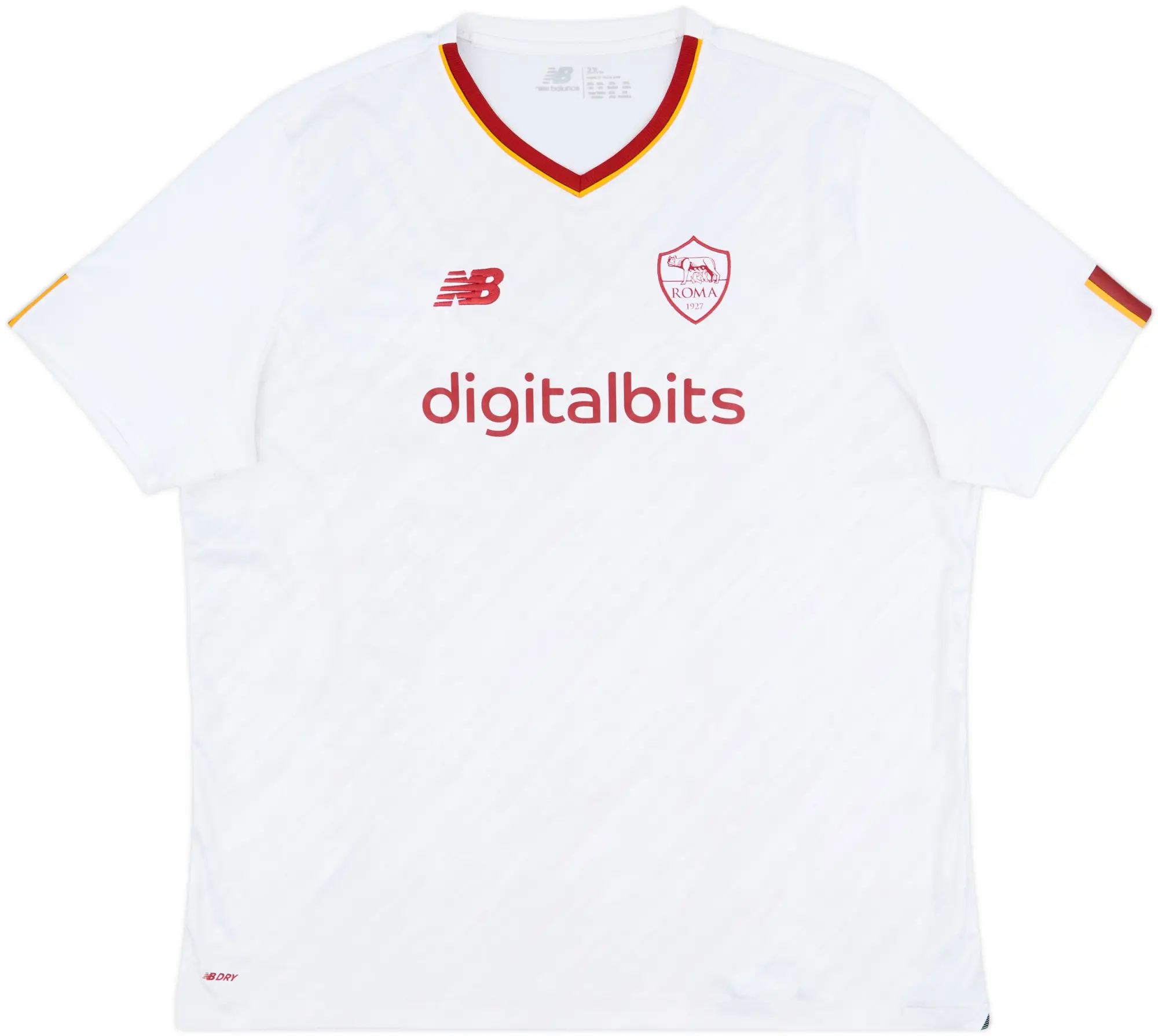2022-23 Roma Away Shirt - 8/10 - (XXL)