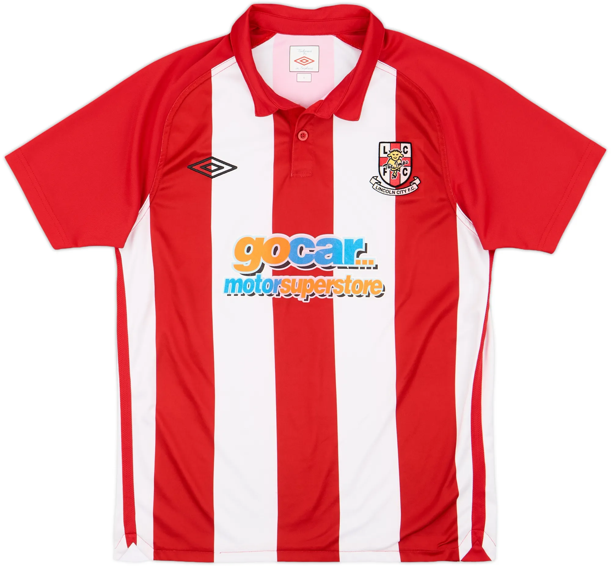 Umbro Lincoln City F.C. Mens SS Home Shirt 2010/11