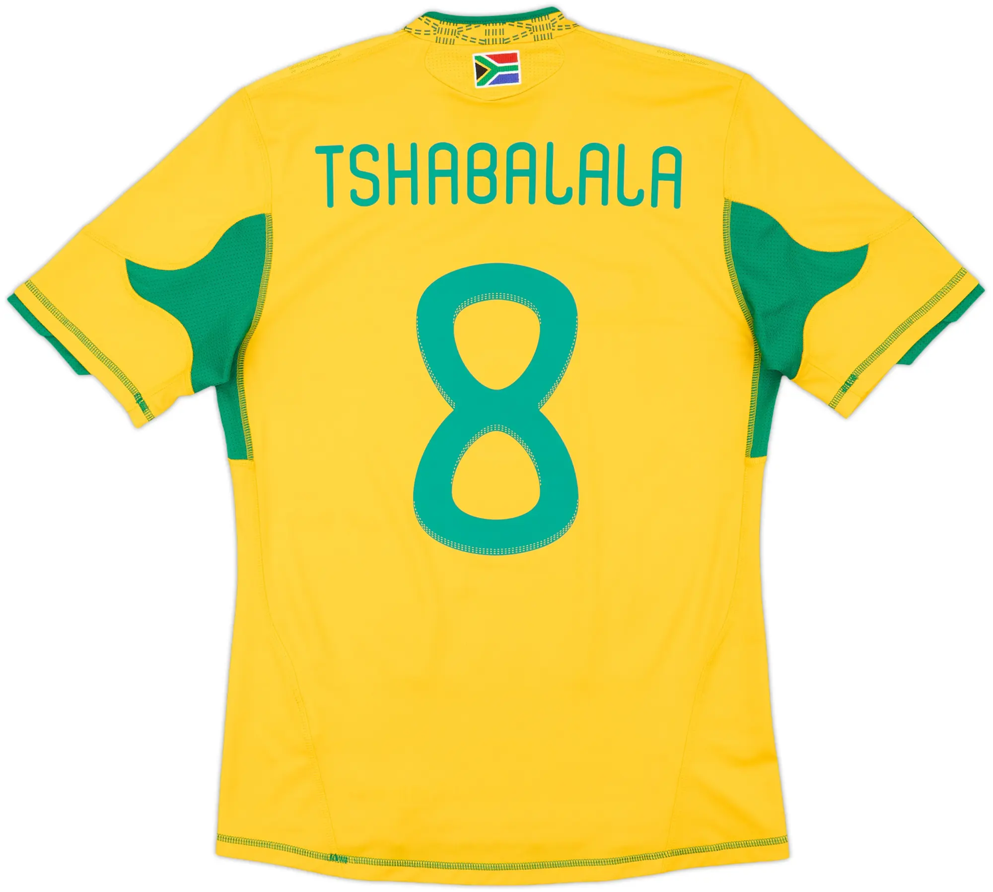 2009-11 South Africa Home Shirt Tshabalala #8 - 8/10 - (M)