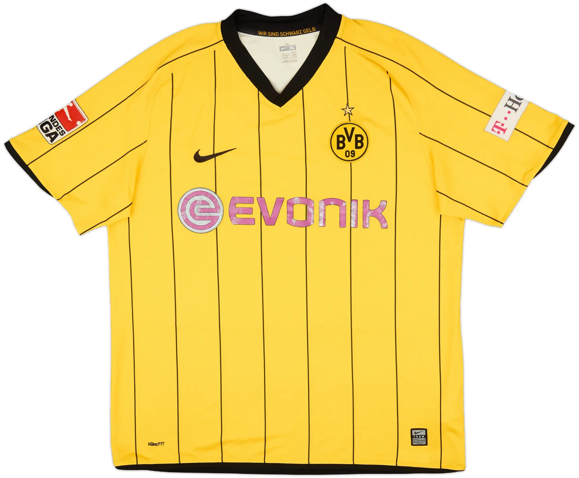 Nike Borussia Dortmund Mens SS Home Shirt 2008/09