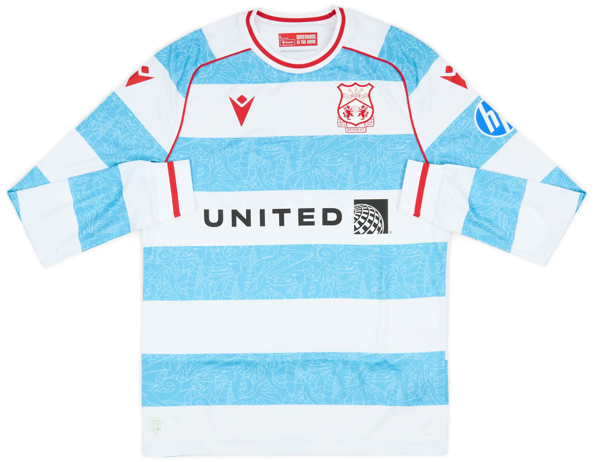 Macron Wrexham Mens LS Third Shirt 2025/26