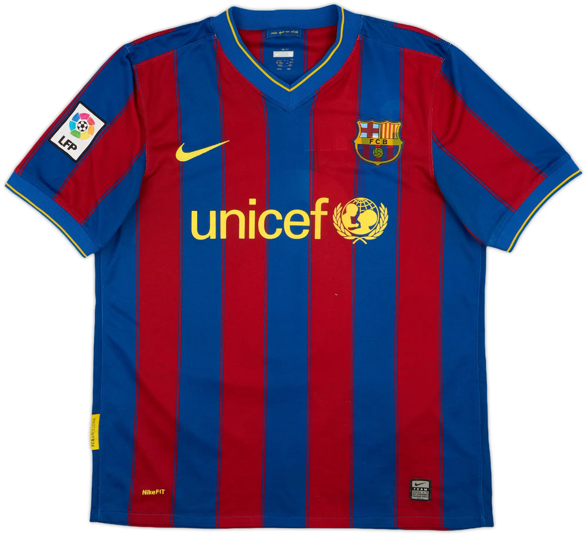 Nike Barcelona Mens SS Home Shirt 2009/10