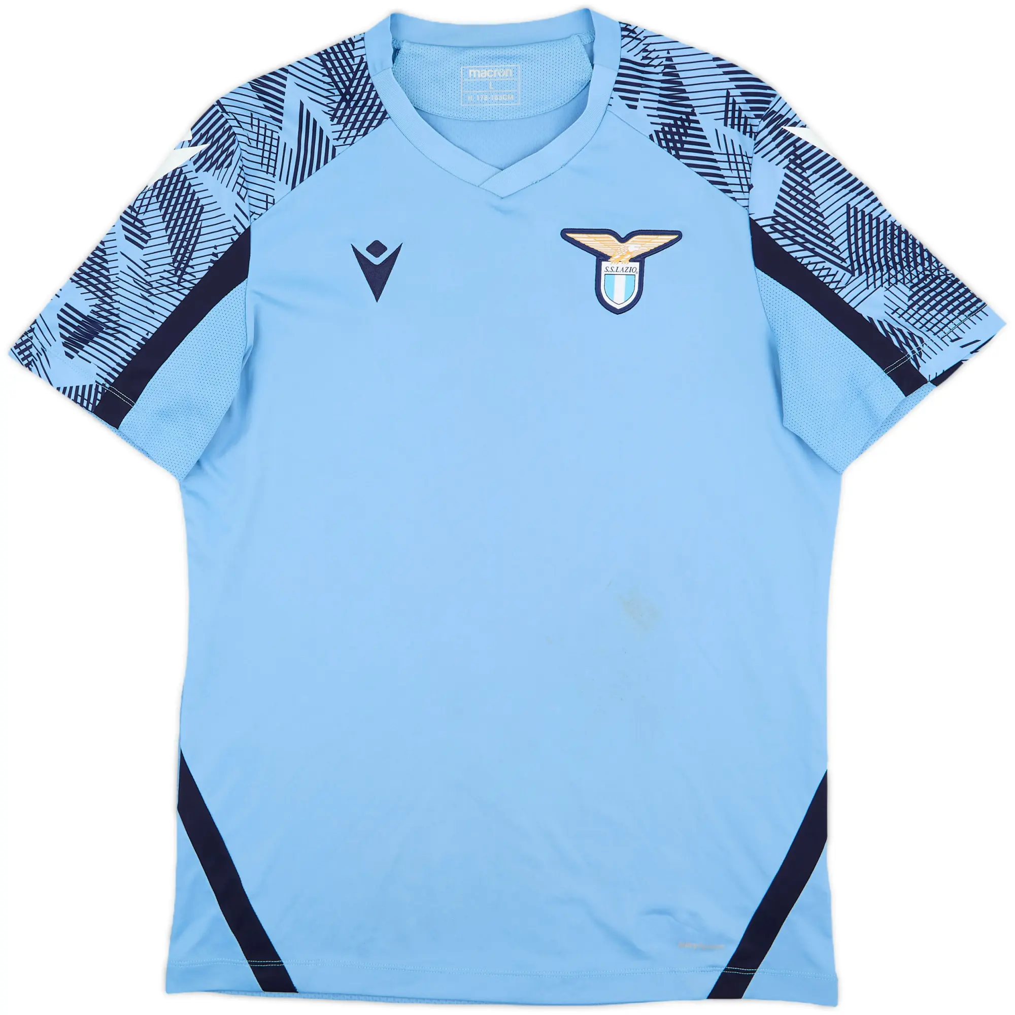 2021-22 Lazio Macron Training Shirt - 7/10 - (L)